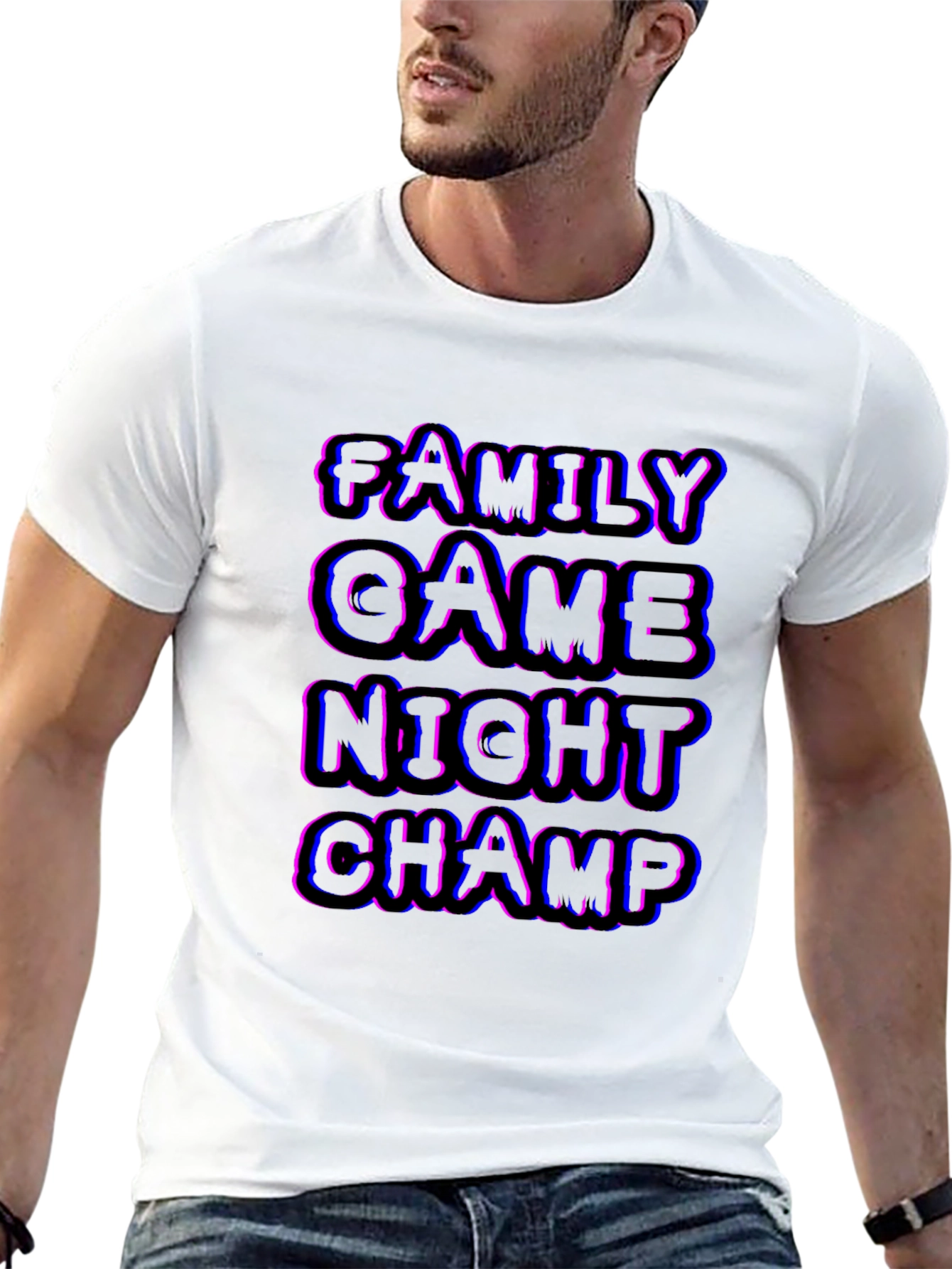 Family Game Night Champ Graphic Tee