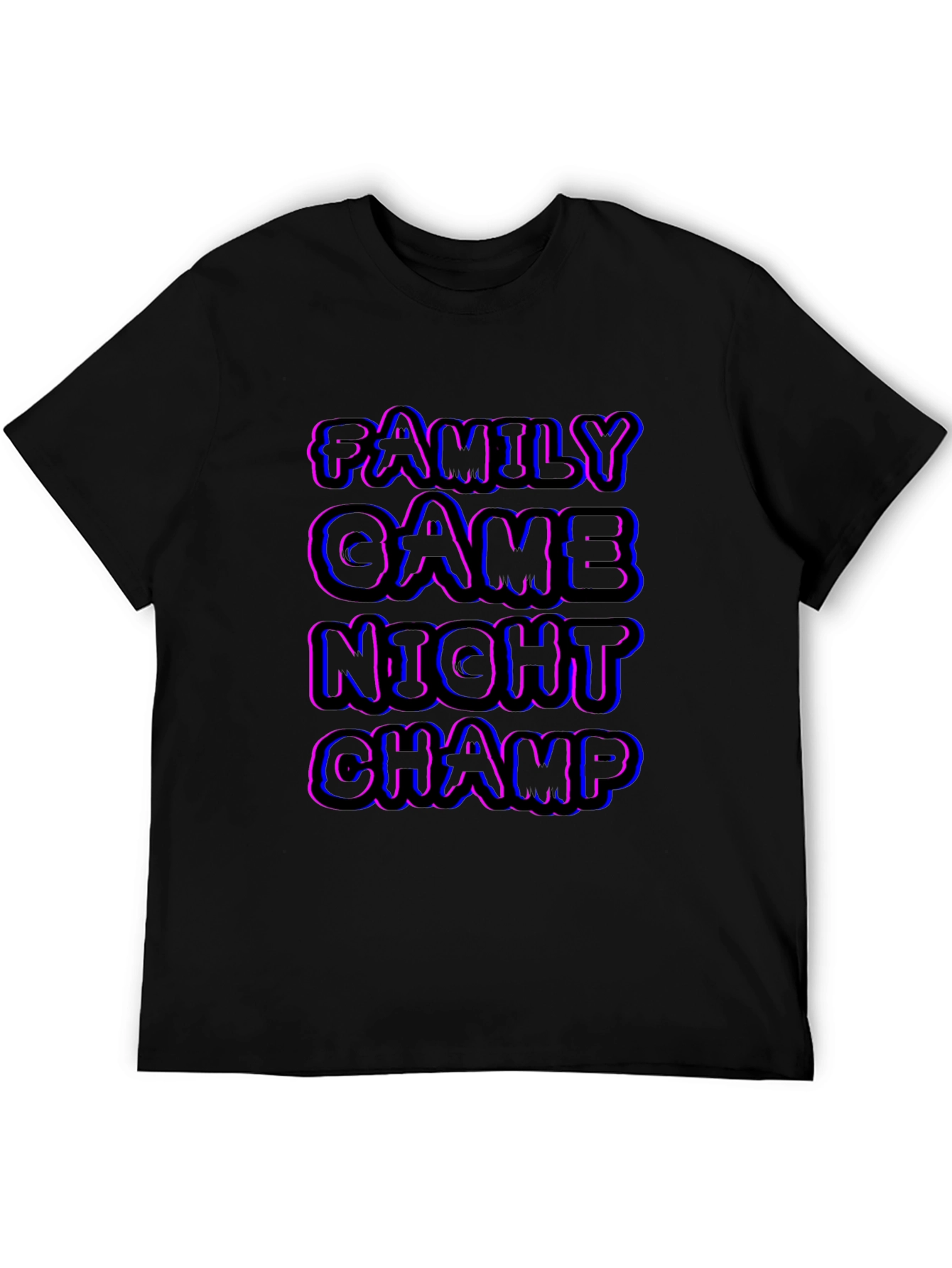 Family Game Night Champ Graphic Tee