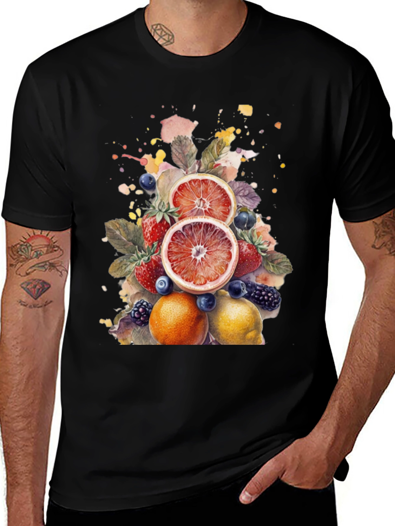 Fruit Splash Graphic Tee