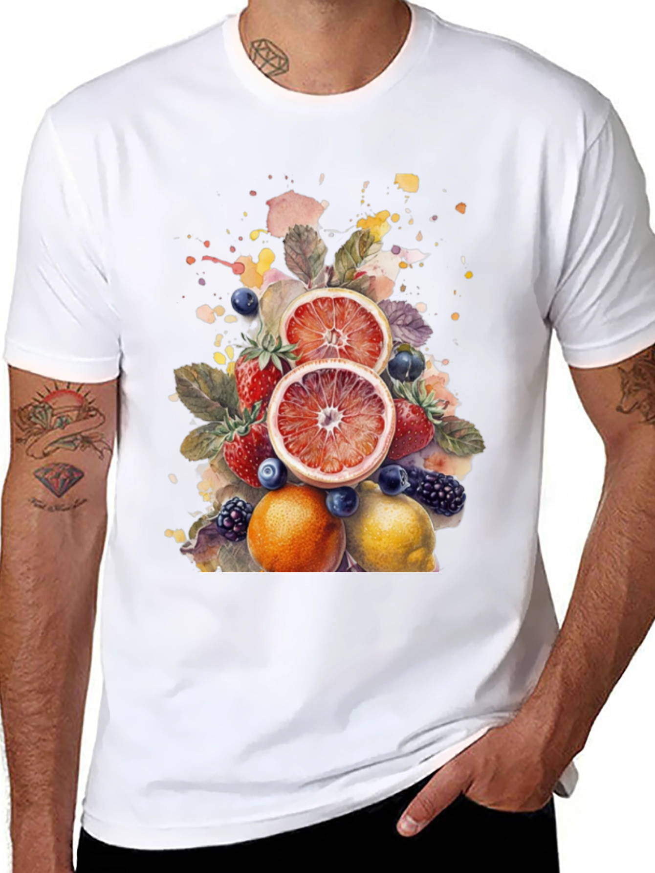 Fruit Splash Graphic Tee