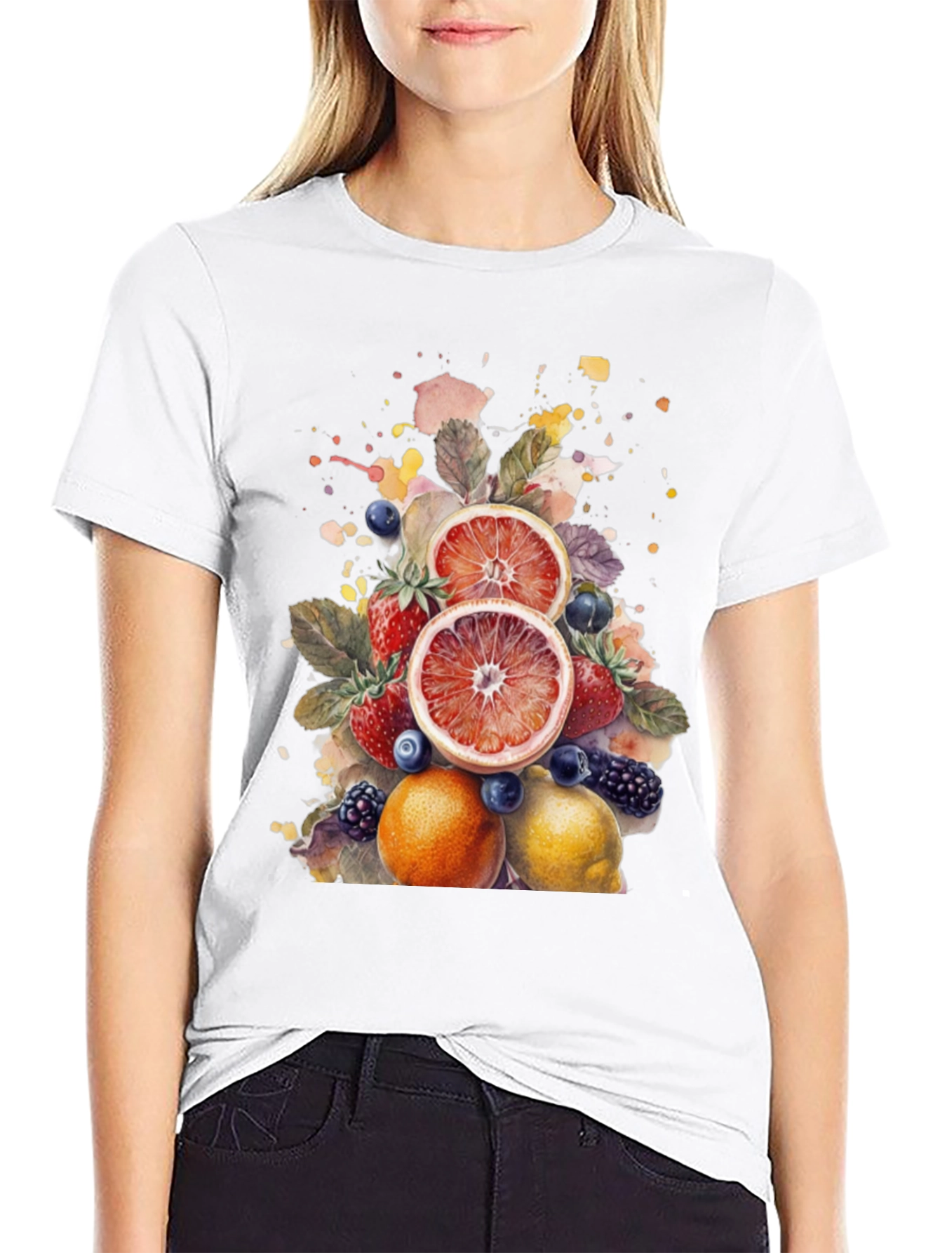 Fruit Splash Graphic Tee