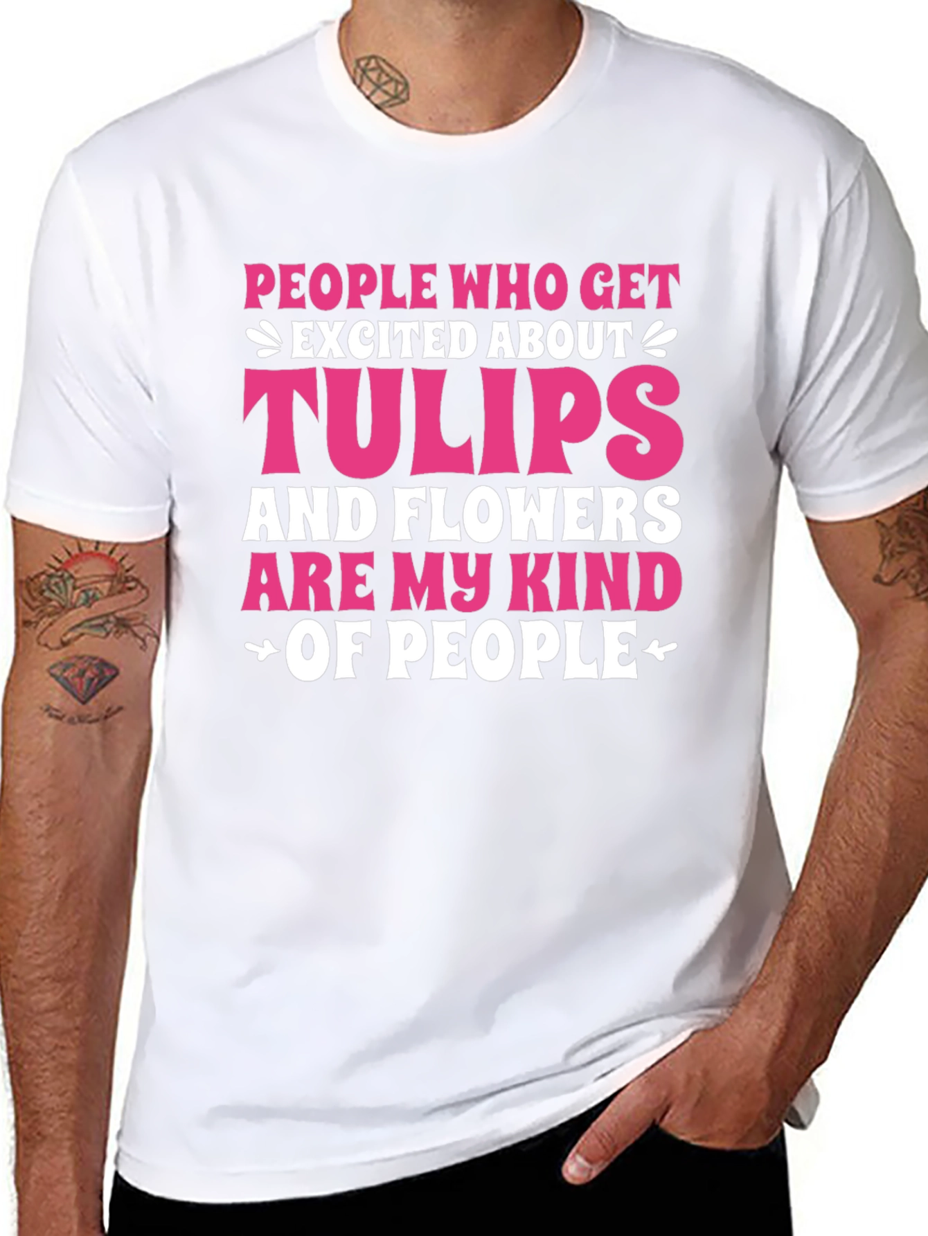 Tulips and Flowers Lover T-Shirt