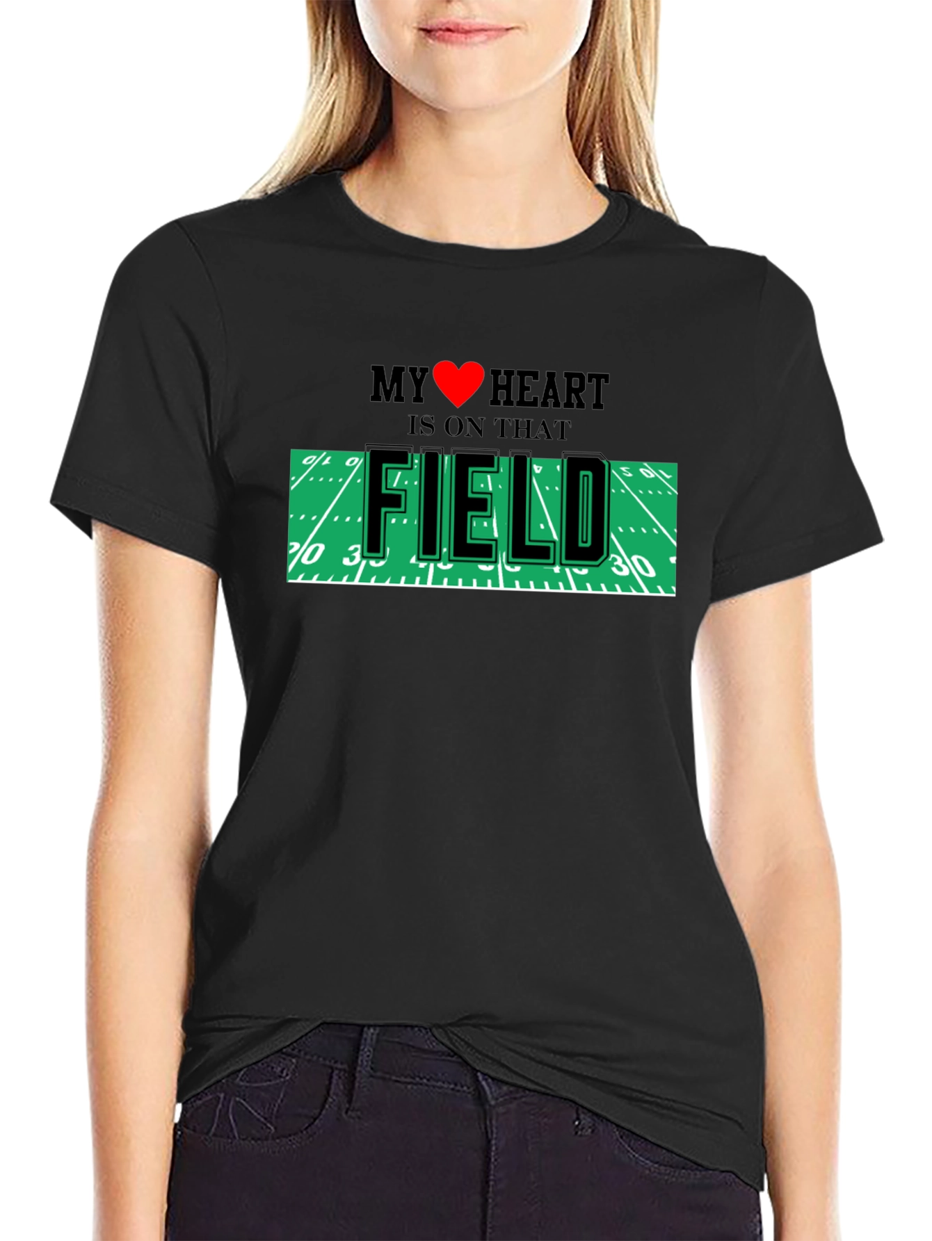 My Heart is On That Field T-Shirt
