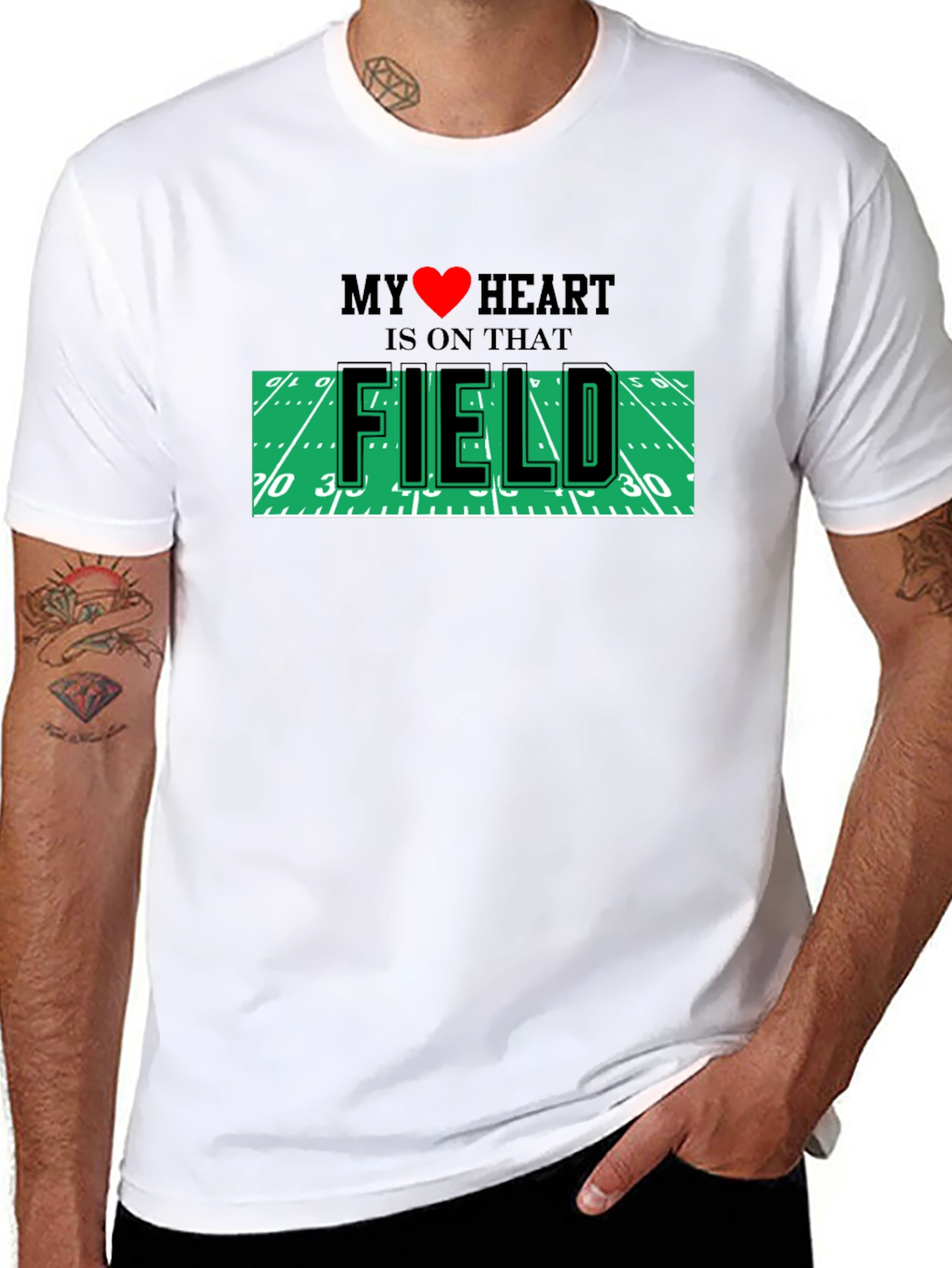 My Heart is On That Field T-Shirt