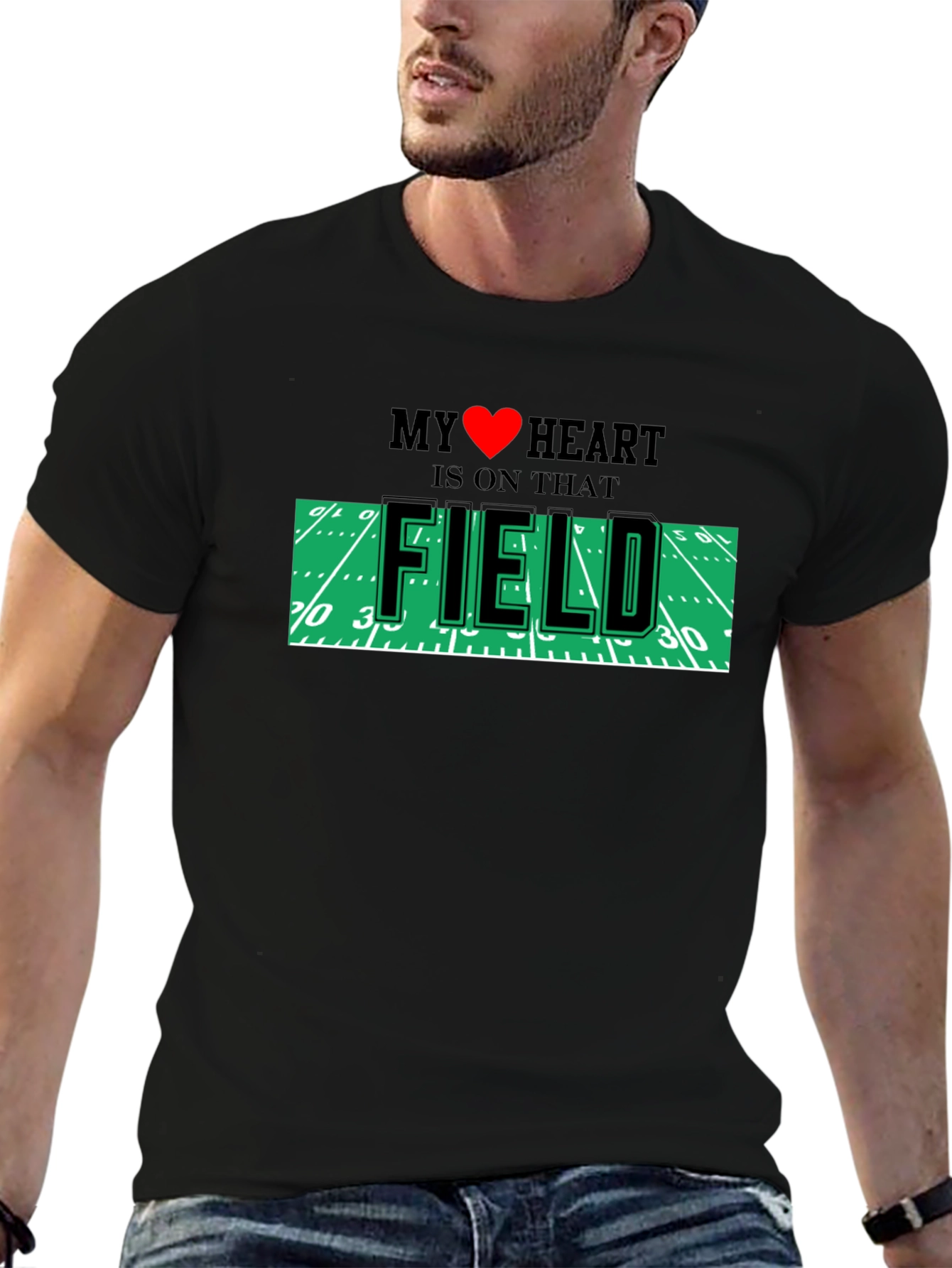 My Heart is On That Field T-Shirt