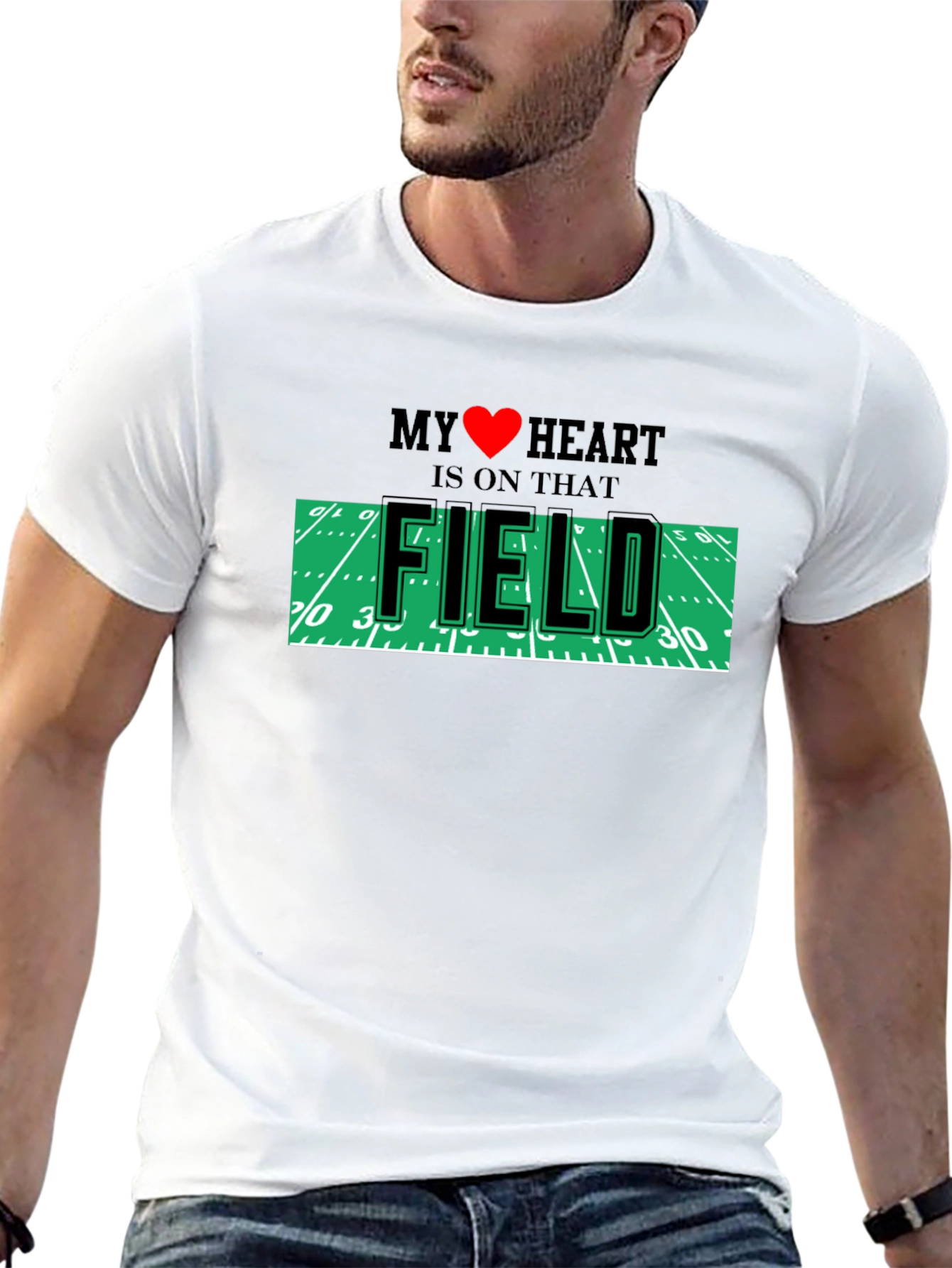 My Heart is On That Field T-Shirt
