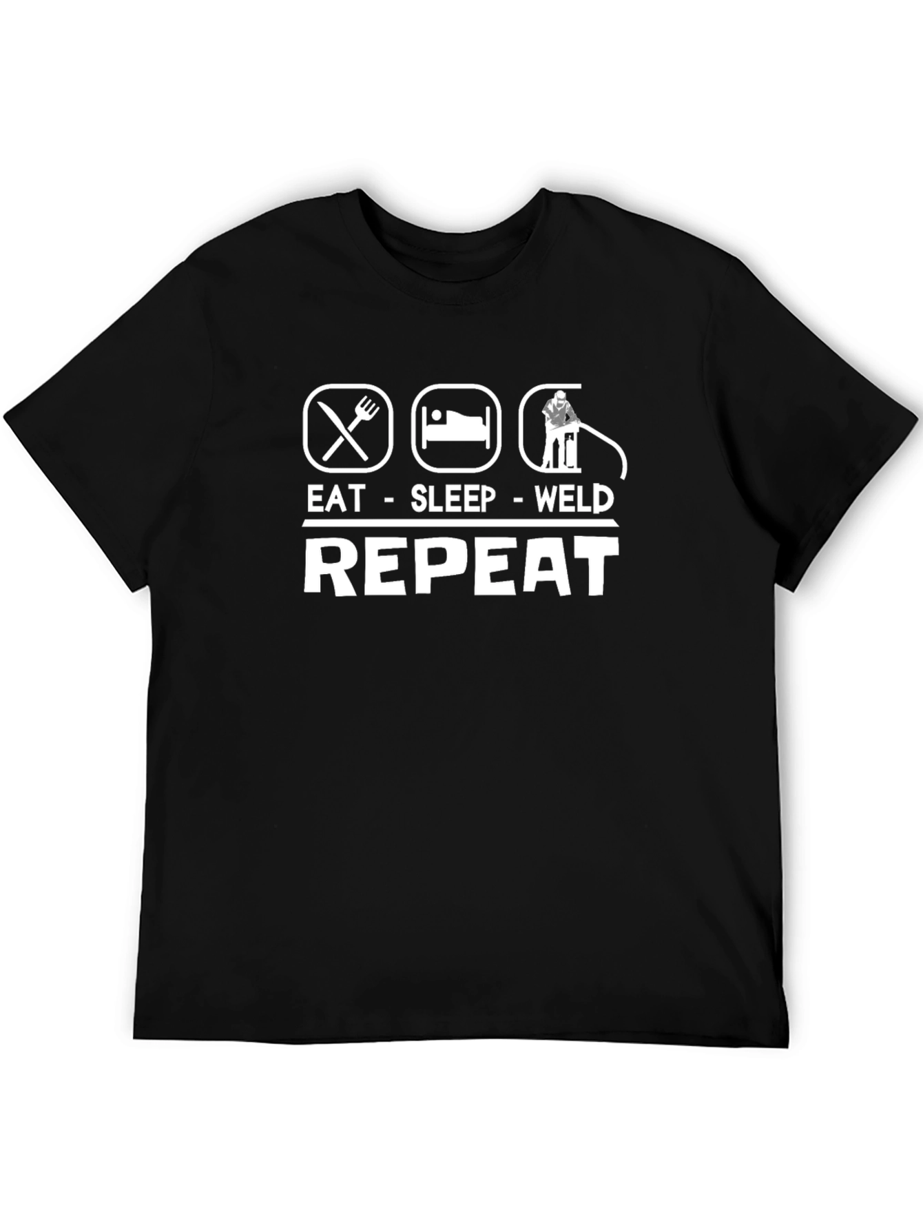 Eat Sleep Weld Repeat T-Shirt
