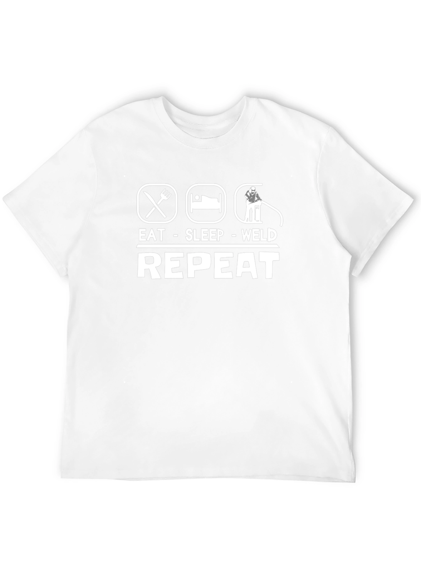 Eat Sleep Weld Repeat T-Shirt