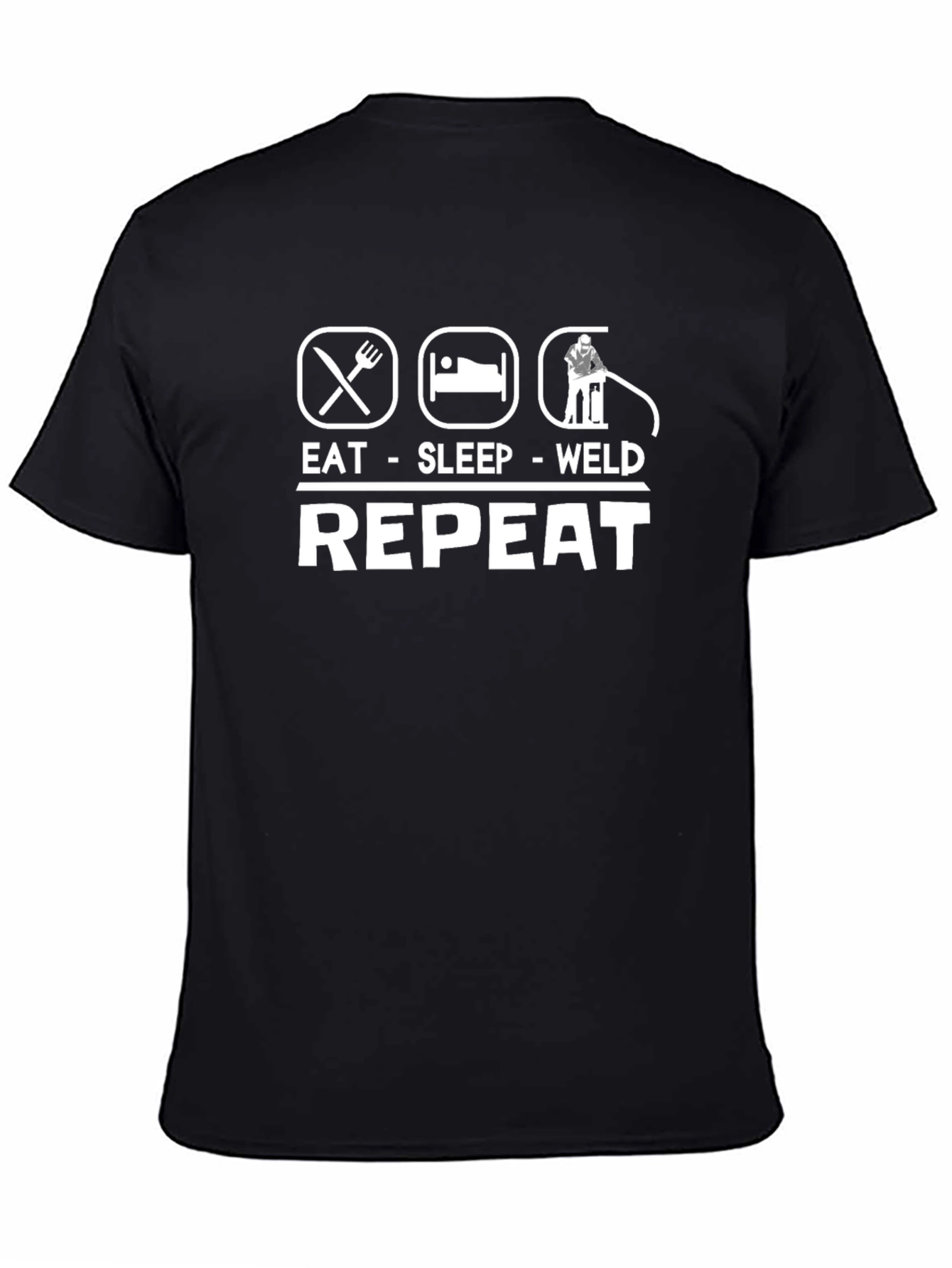 Eat Sleep Weld Repeat T-Shirt