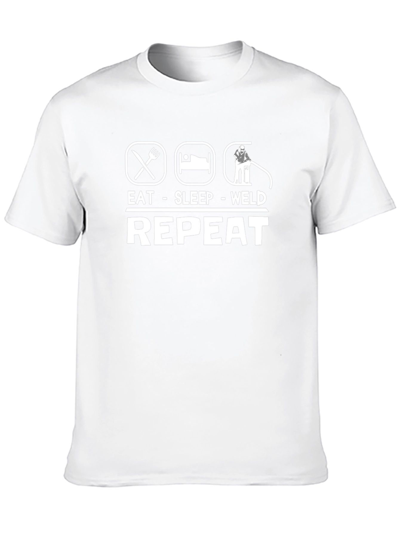 Eat Sleep Weld Repeat T-Shirt
