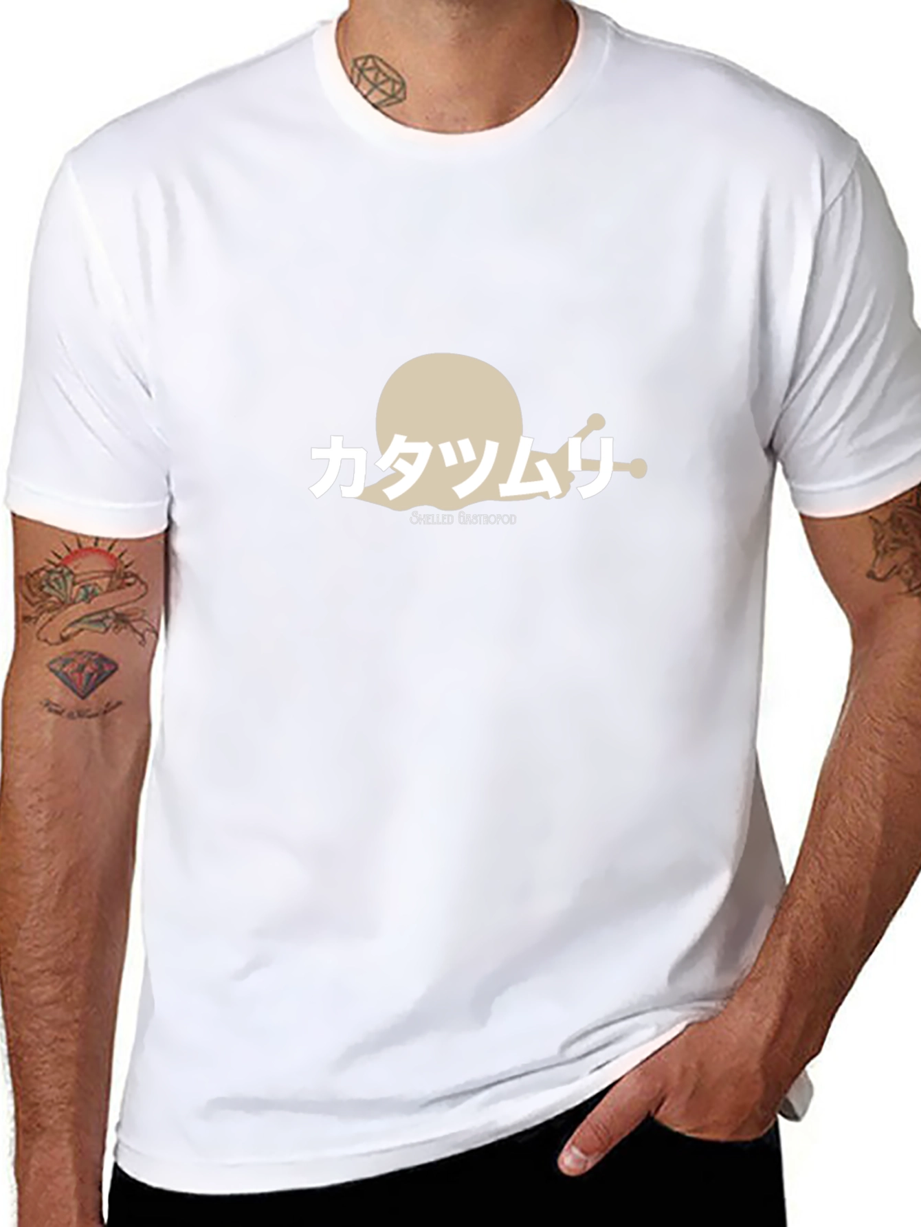 Shelled Gastropod T-Shirt - Snail Design