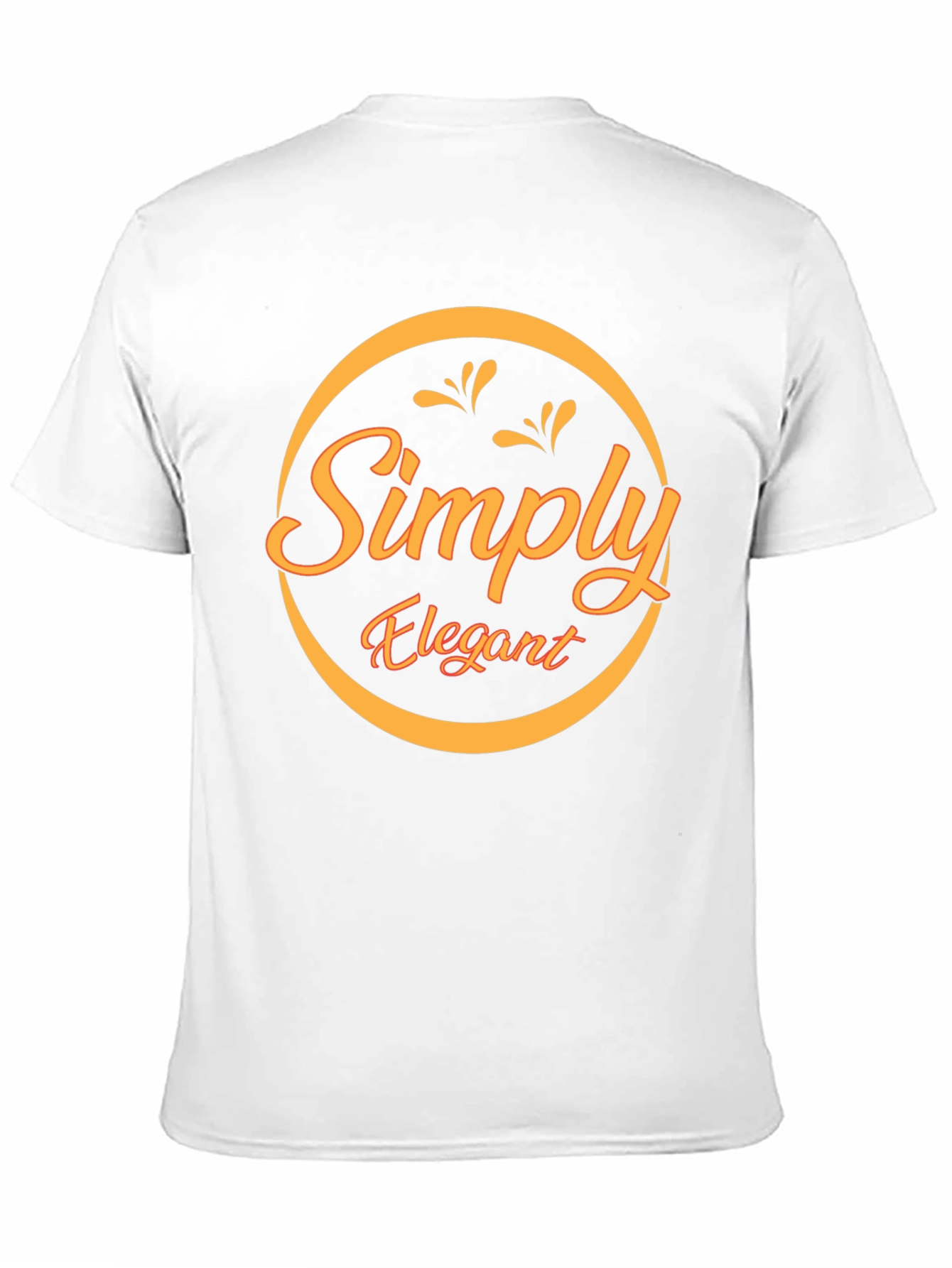 Simply Elegant Black Graphic Tee