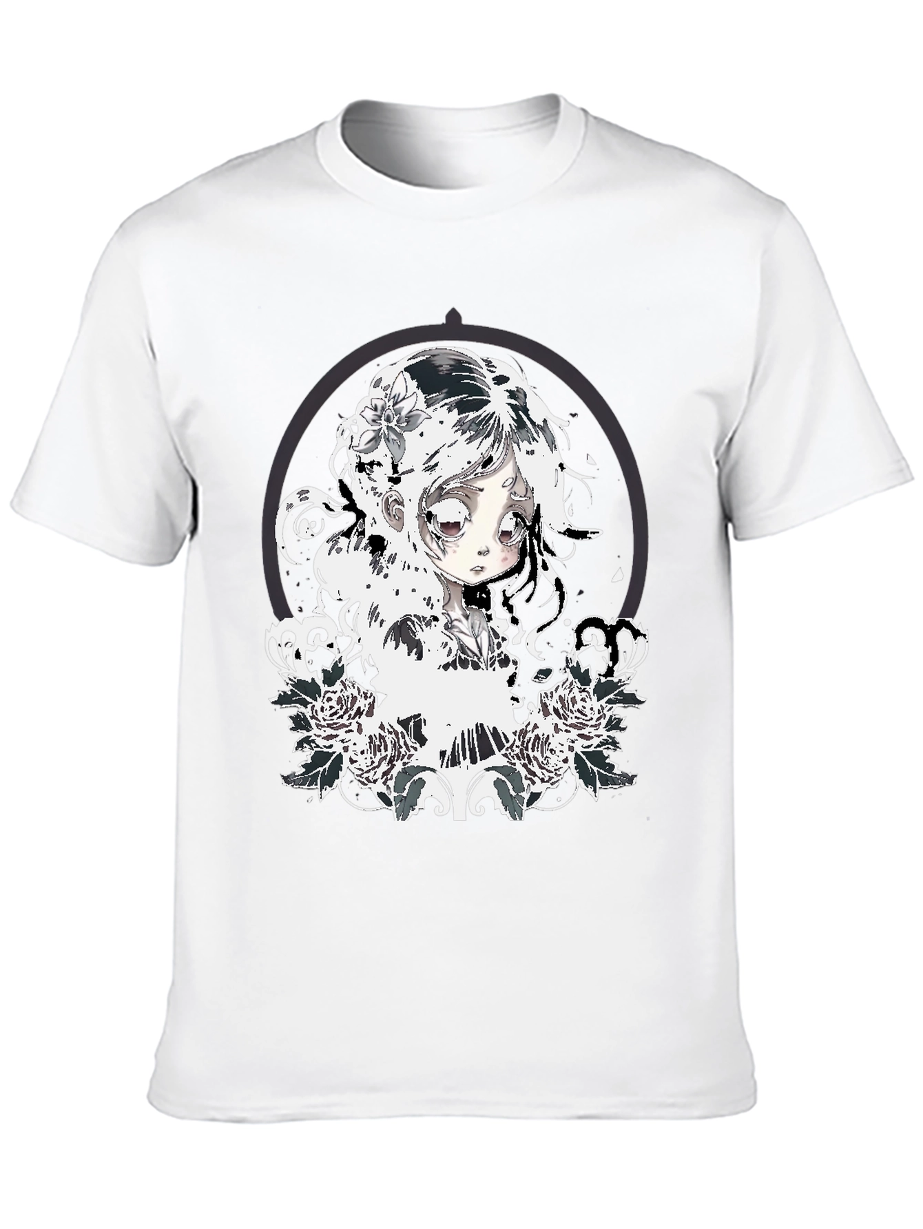 Gothic Anime Girl T-Shirt
