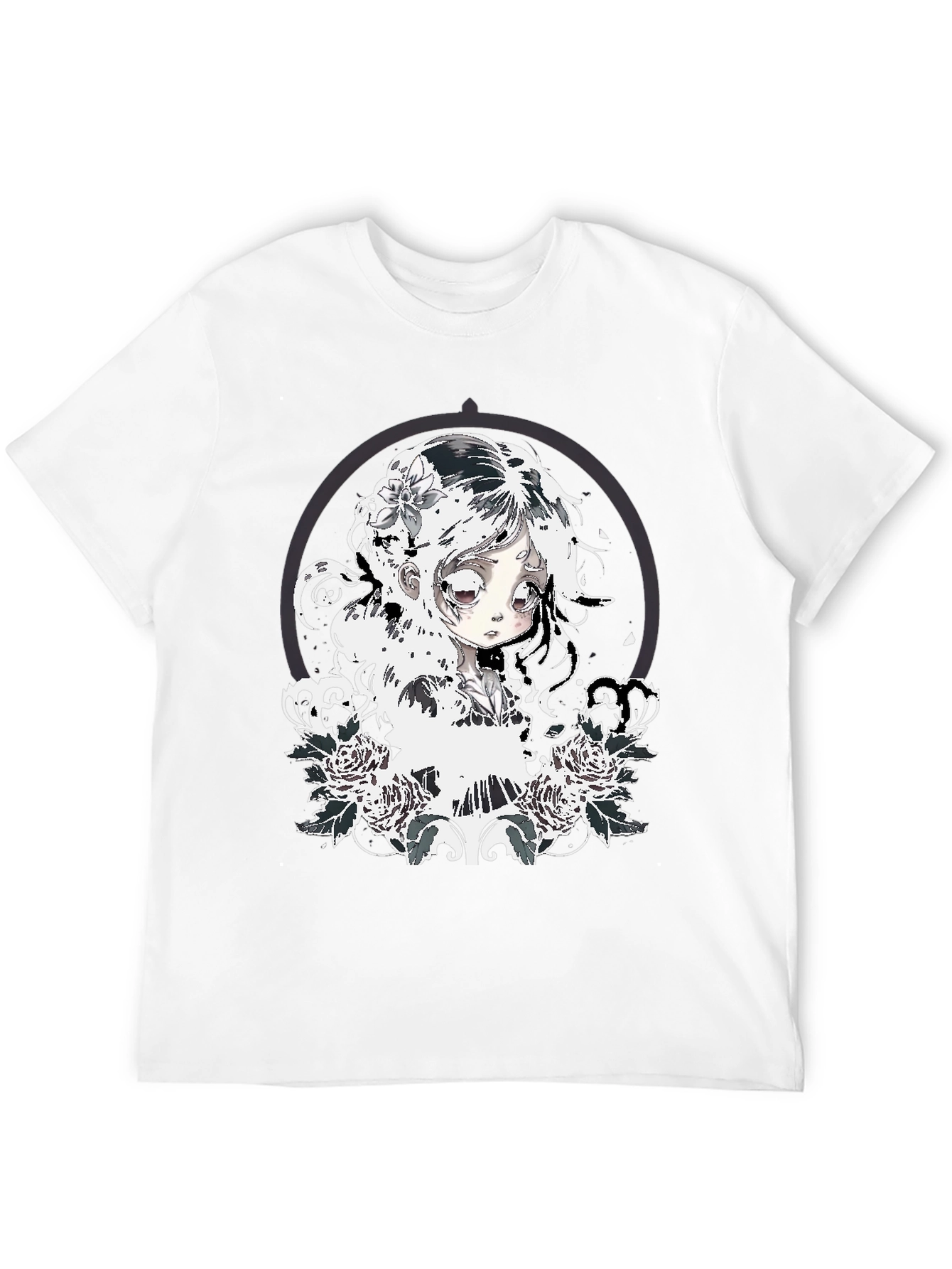 Gothic Anime Girl T-Shirt