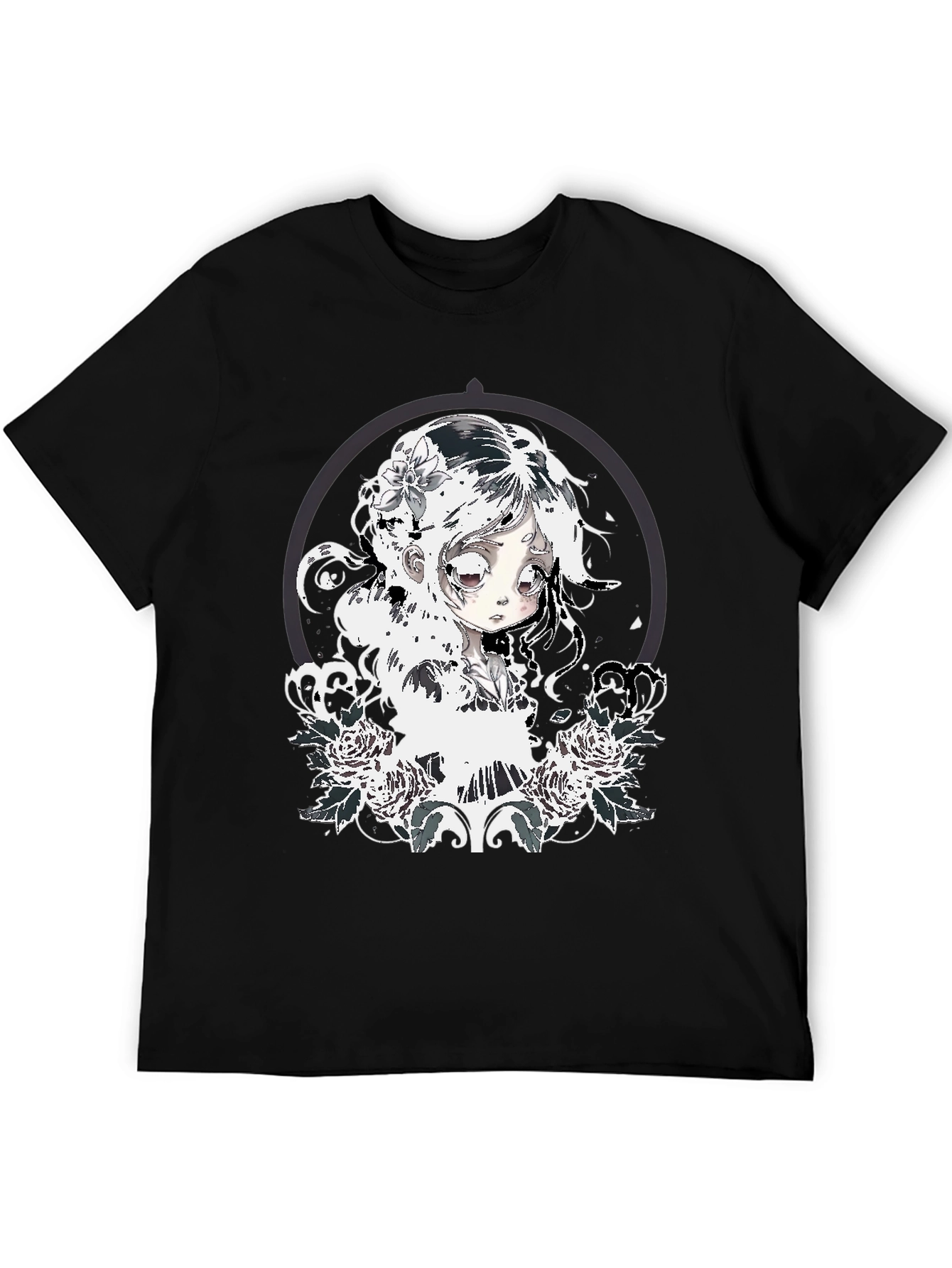 Gothic Anime Girl T-Shirt
