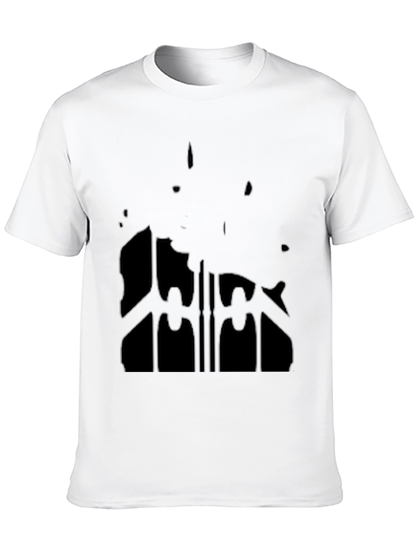 Black Graphic Print T-Shirt