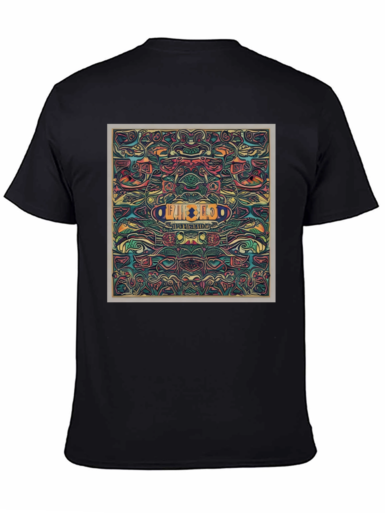 Abstract Patterned T-Shirt