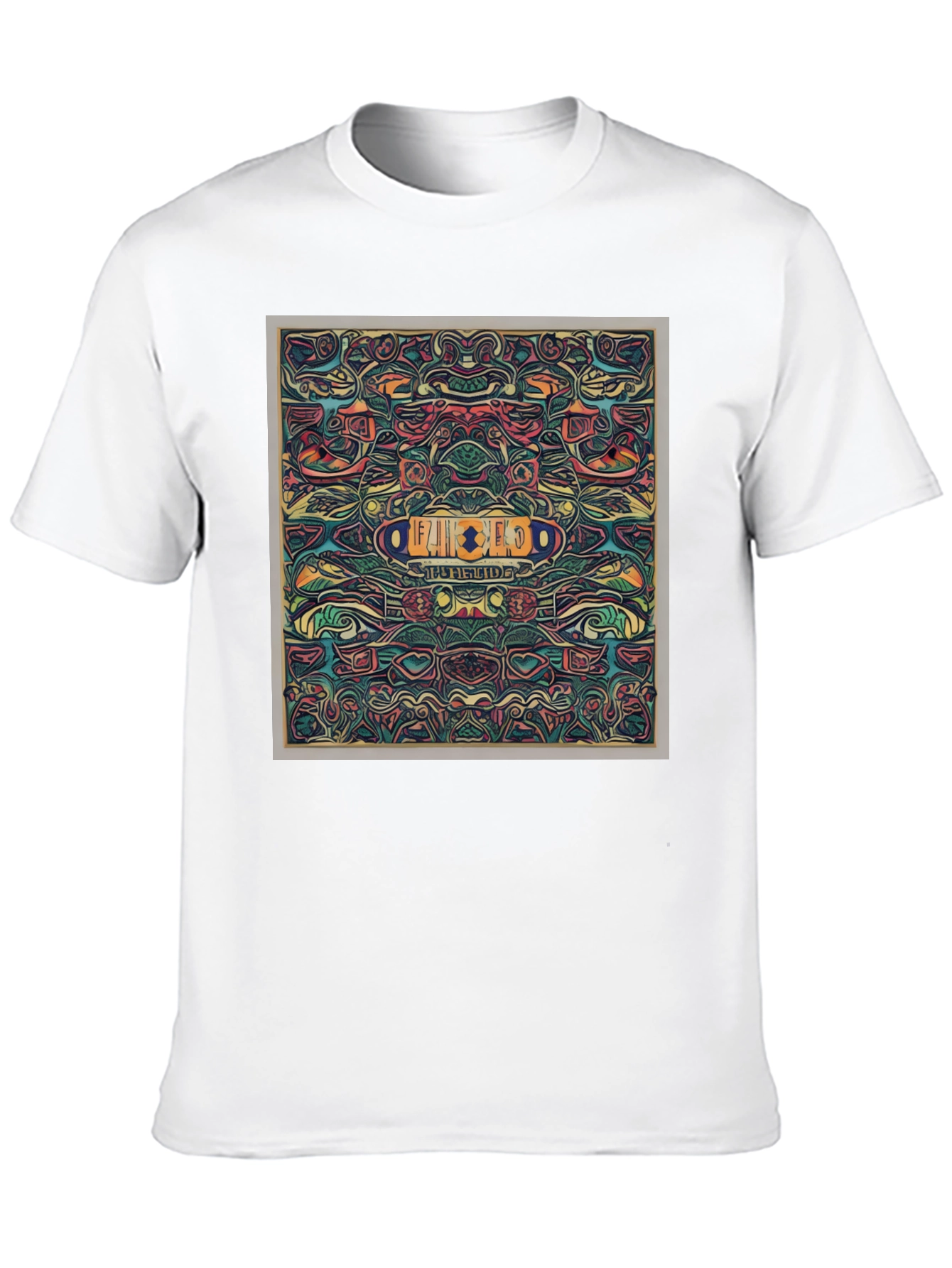 Abstract Patterned T-Shirt