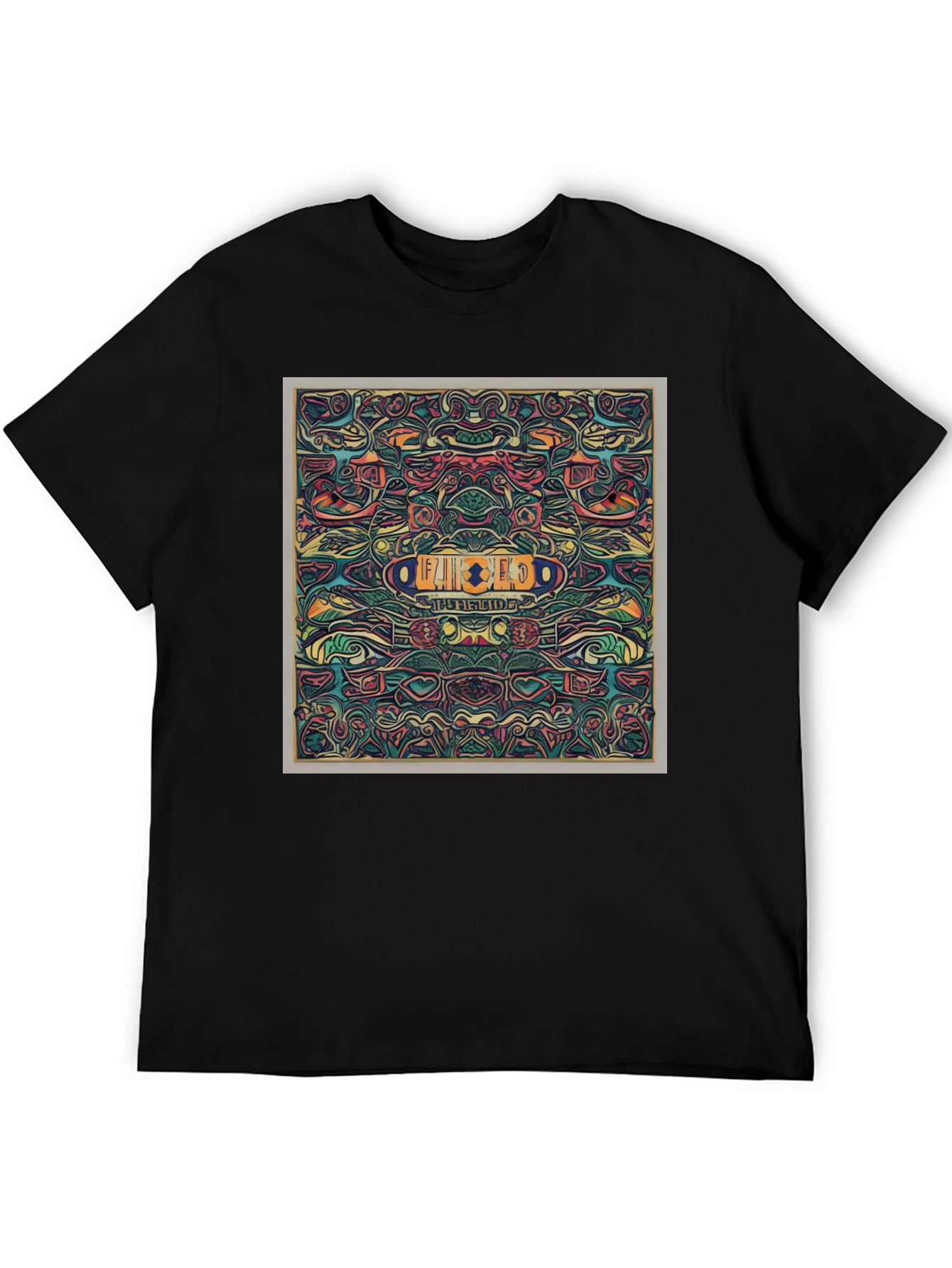 Abstract Patterned T-Shirt