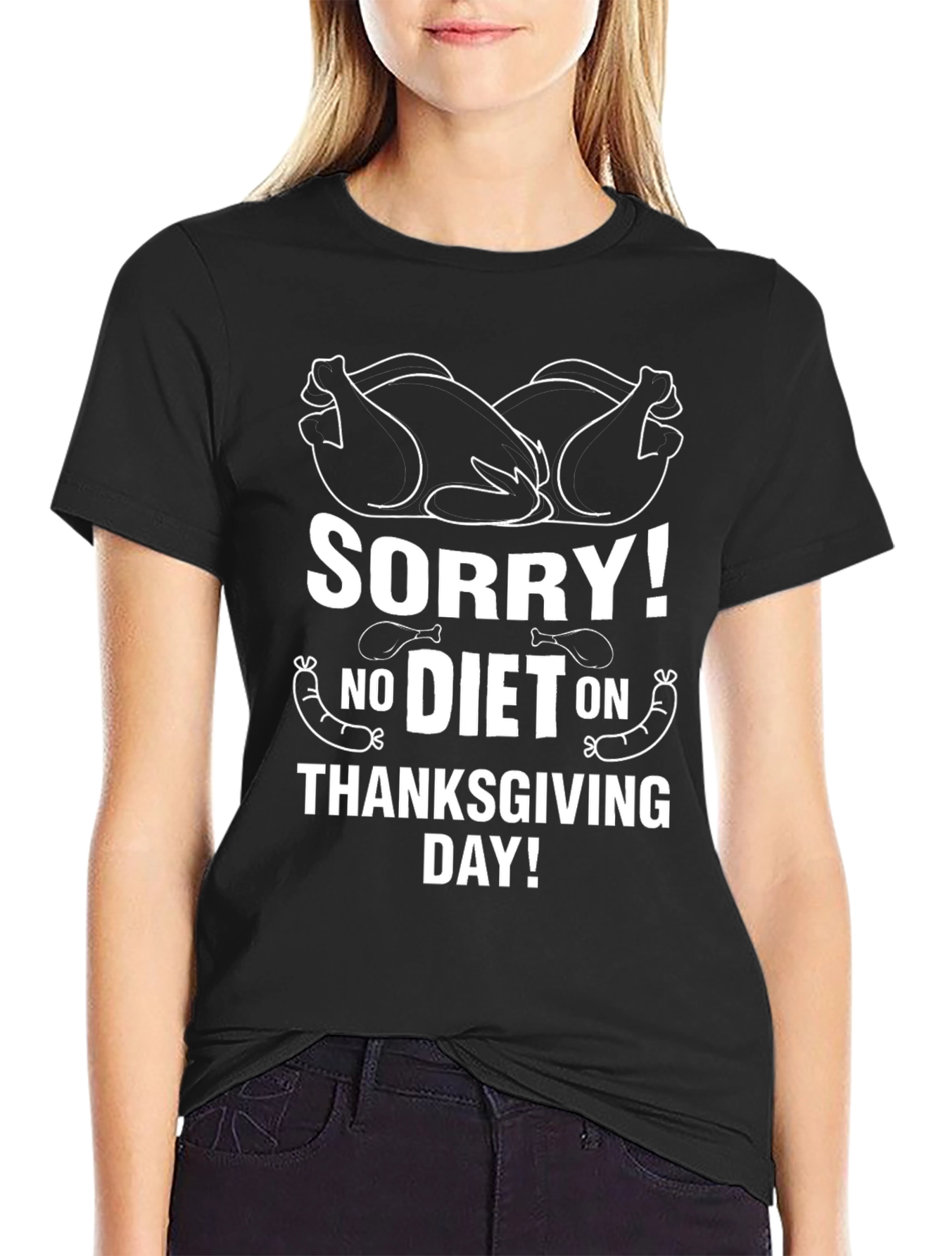 Funny Thanksgiving Diet Tee