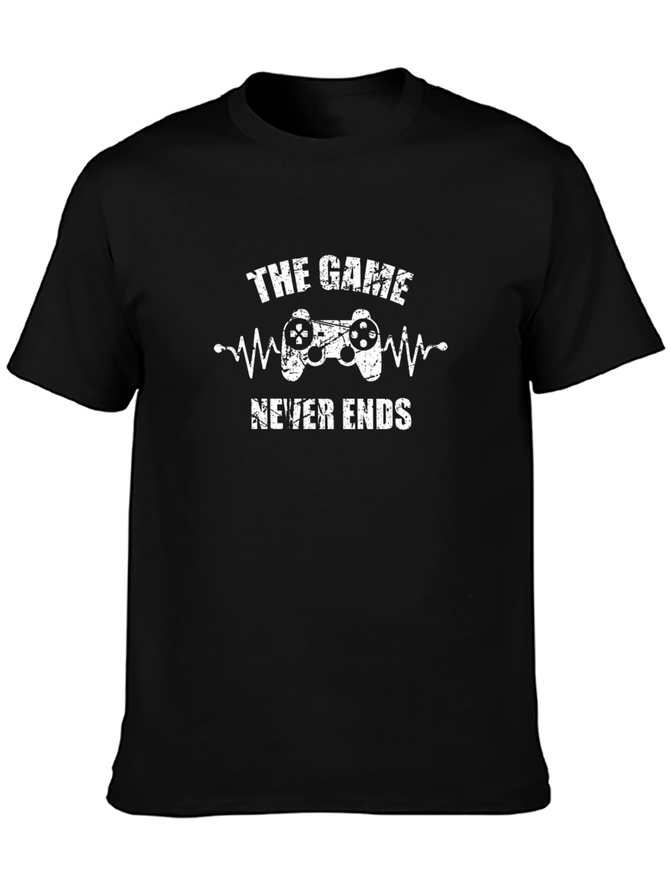 The Game Never Ends T-Shirt - Gamer Style