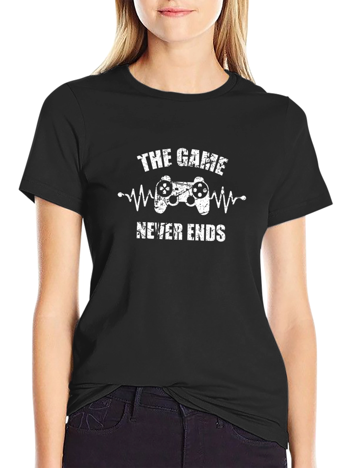 The Game Never Ends T-Shirt - Gamer Style