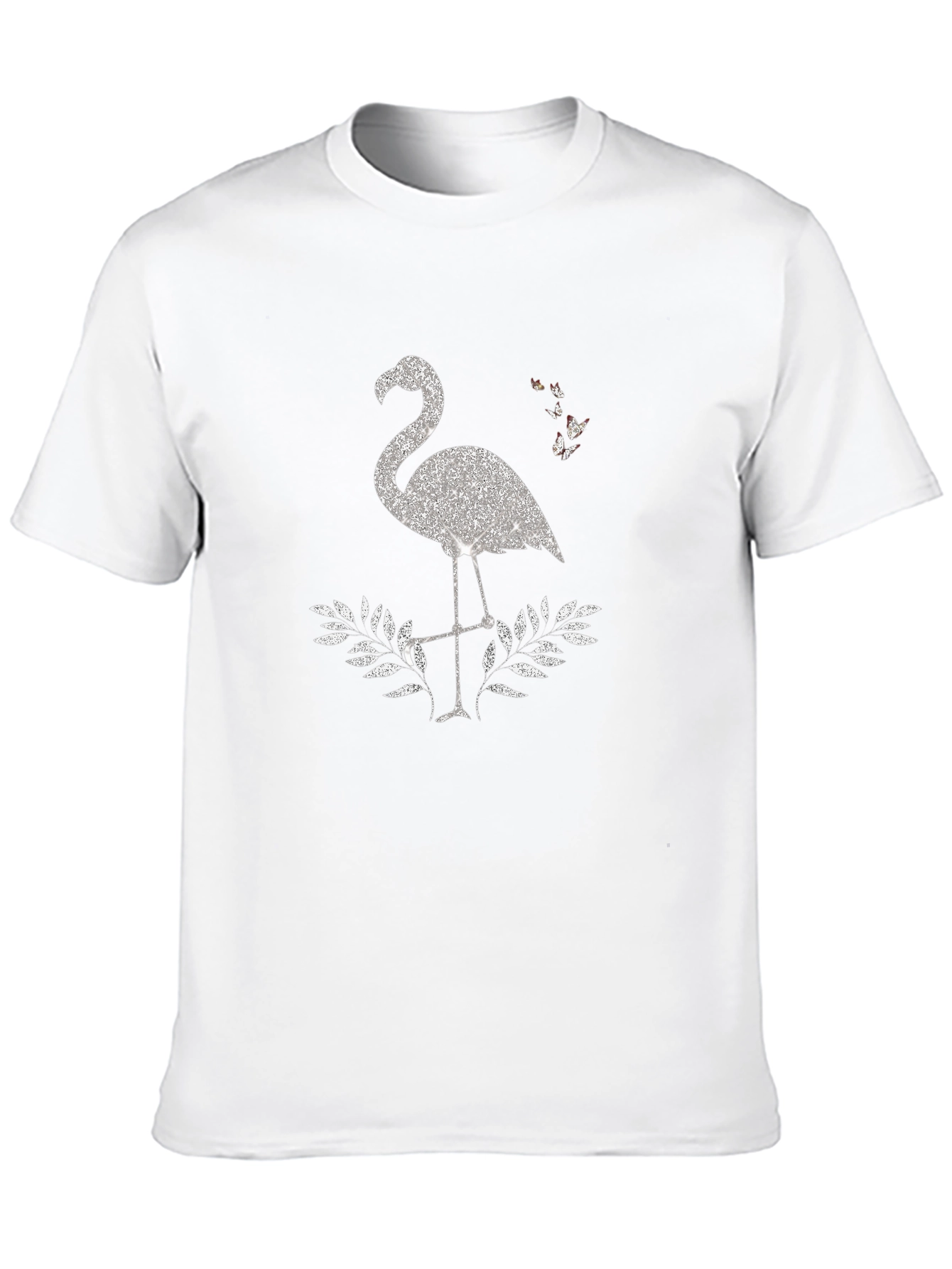 Flamingo Sparkle Graphic Tee