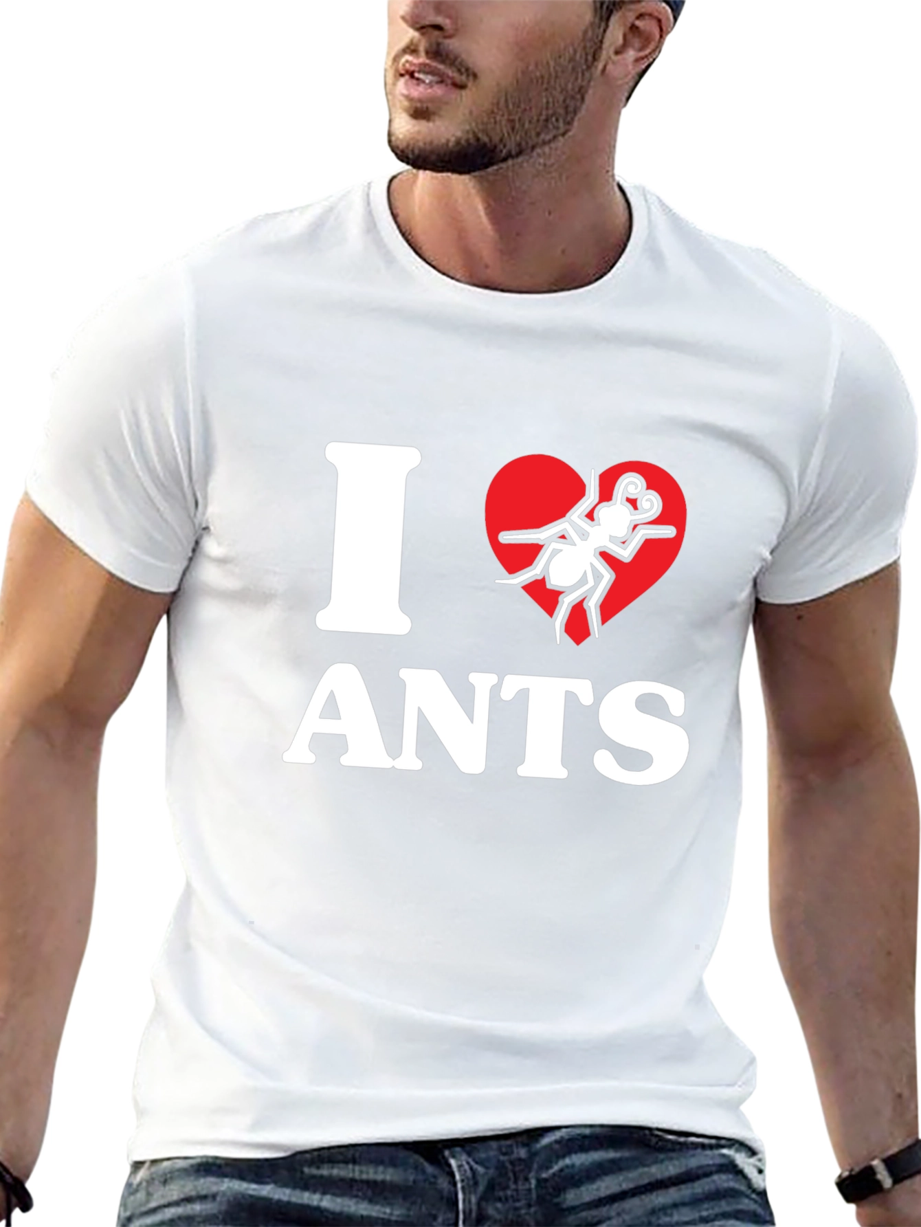 I Heart Ants Graphic T-Shirt