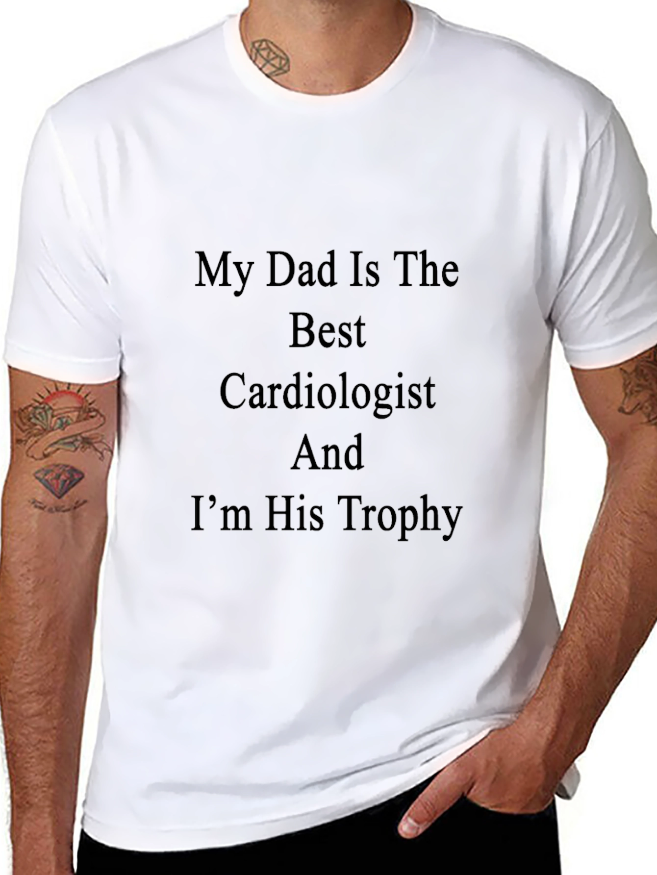 My Dad Is The Best Cardiologist T-Shirt