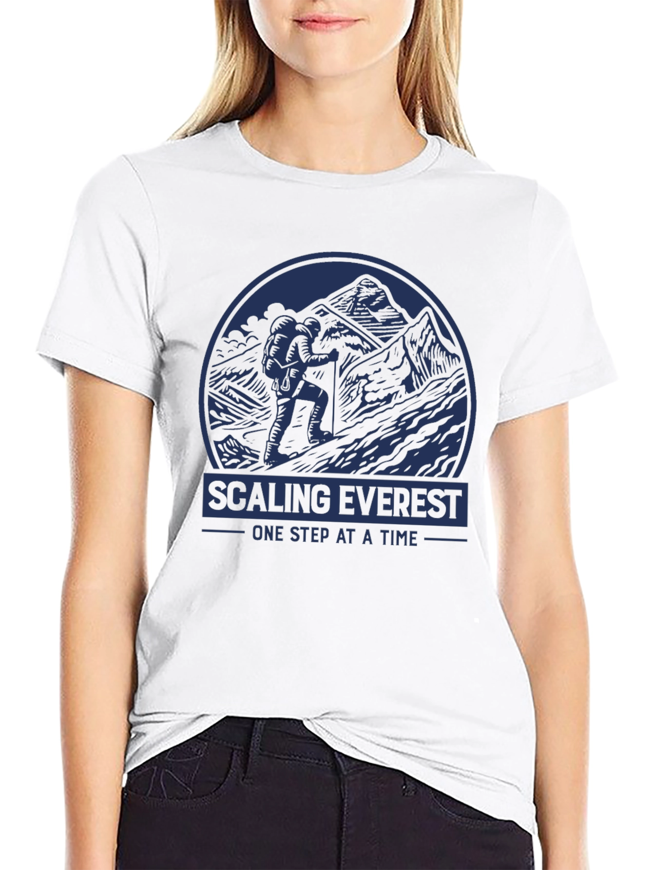 Scaling Everest Graphic Tee - Adventure Awaits!
