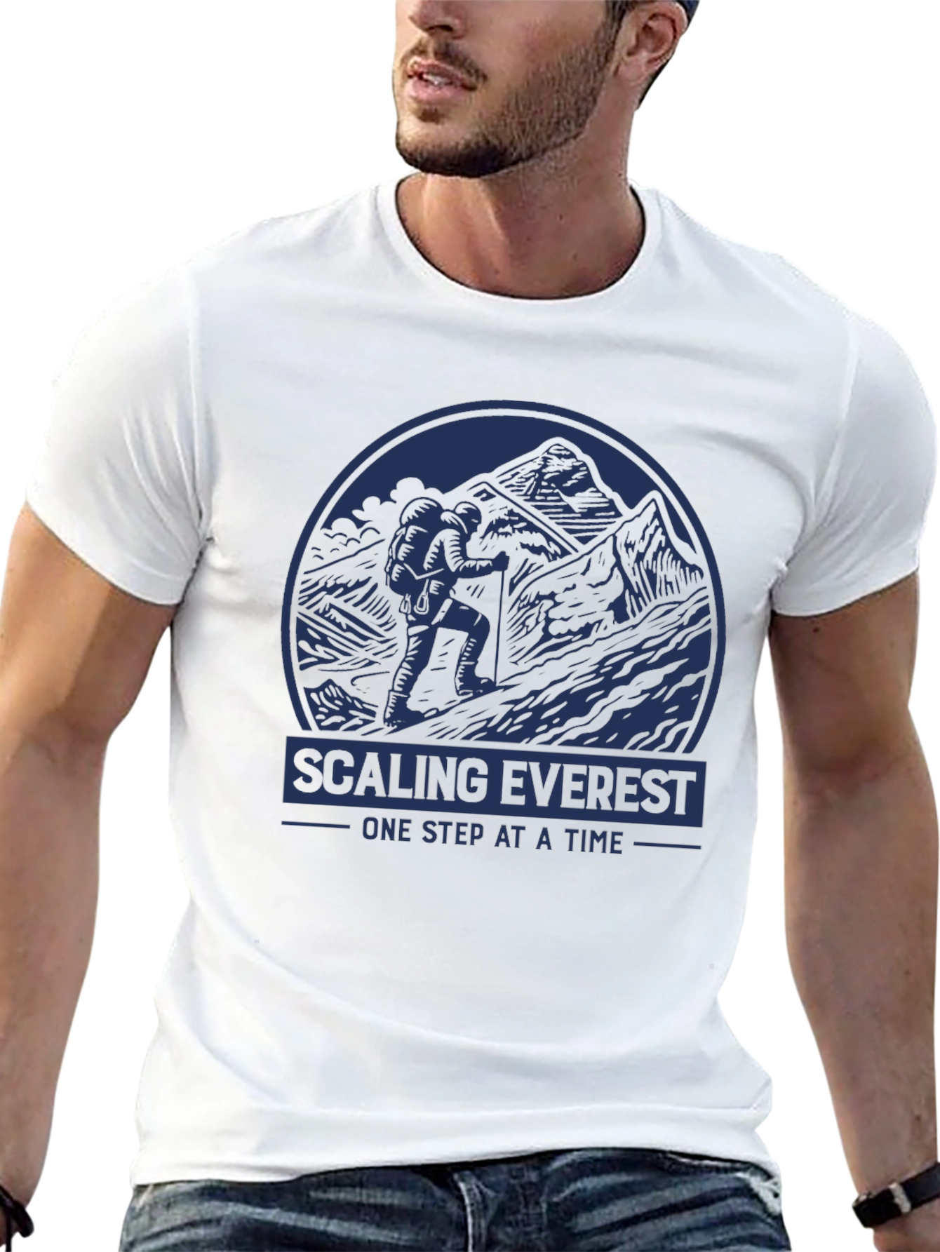 Scaling Everest Graphic Tee - Adventure Awaits!