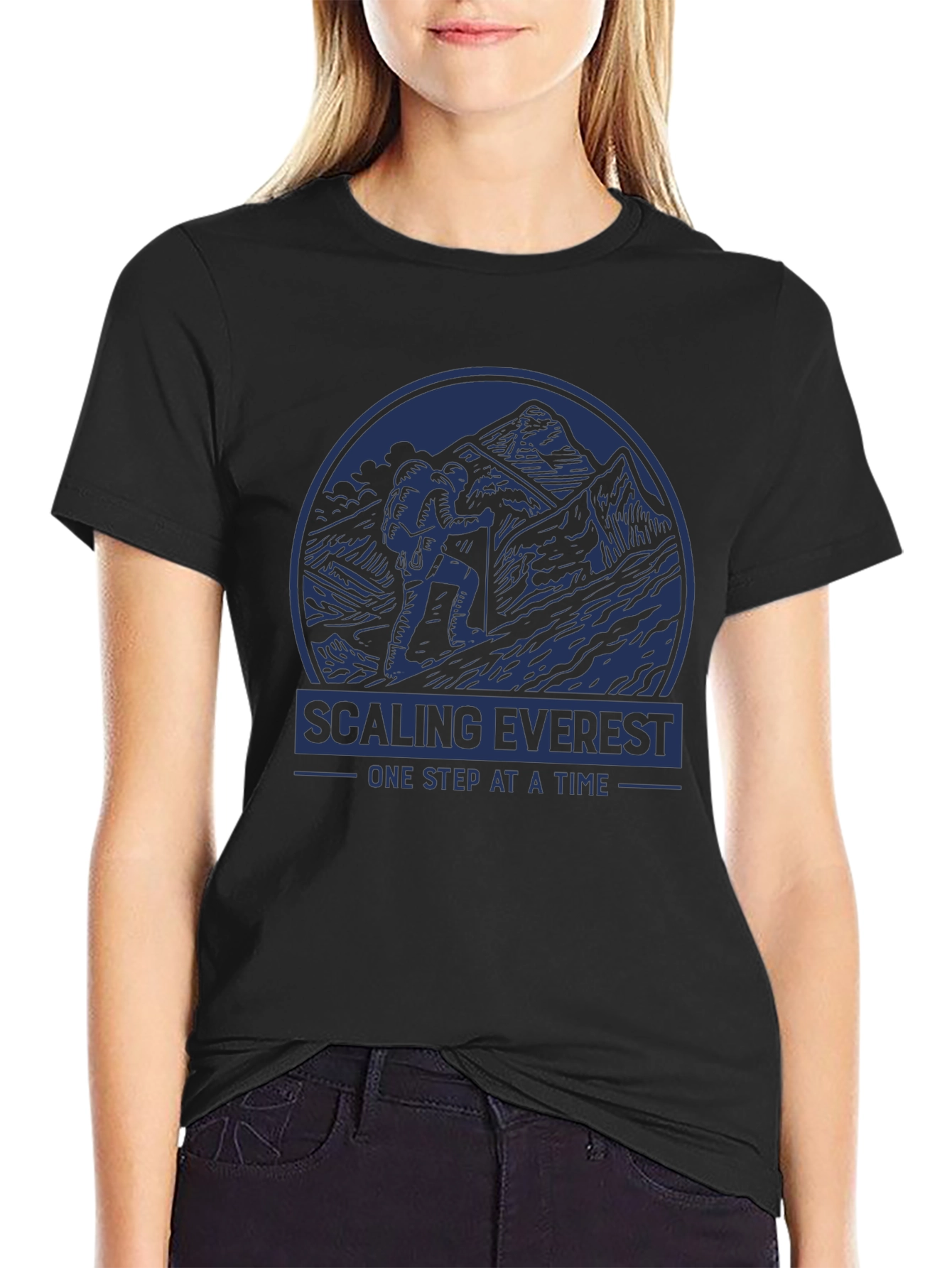 Scaling Everest Graphic Tee - Adventure Awaits!