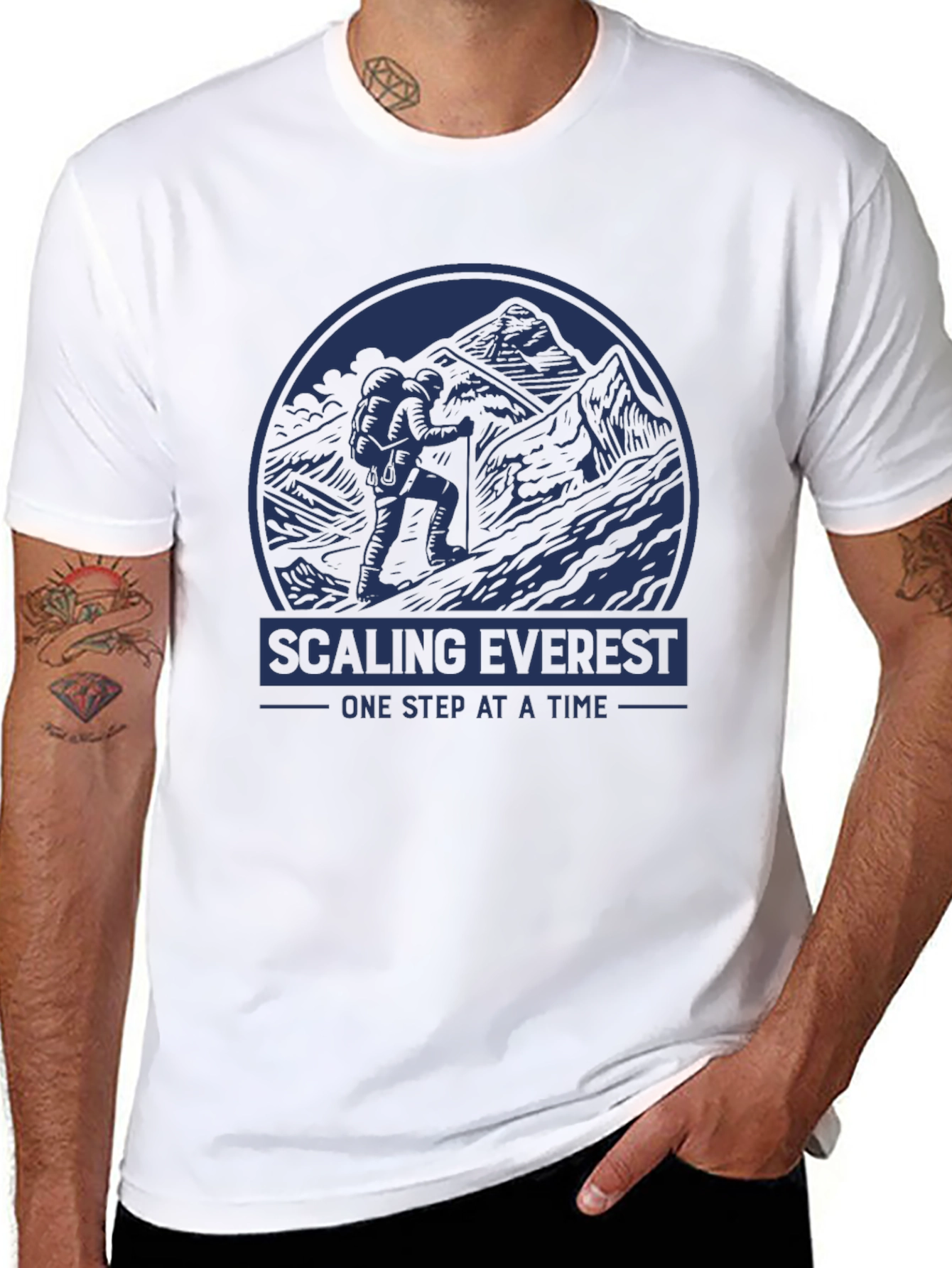 Scaling Everest Graphic Tee - Adventure Awaits!