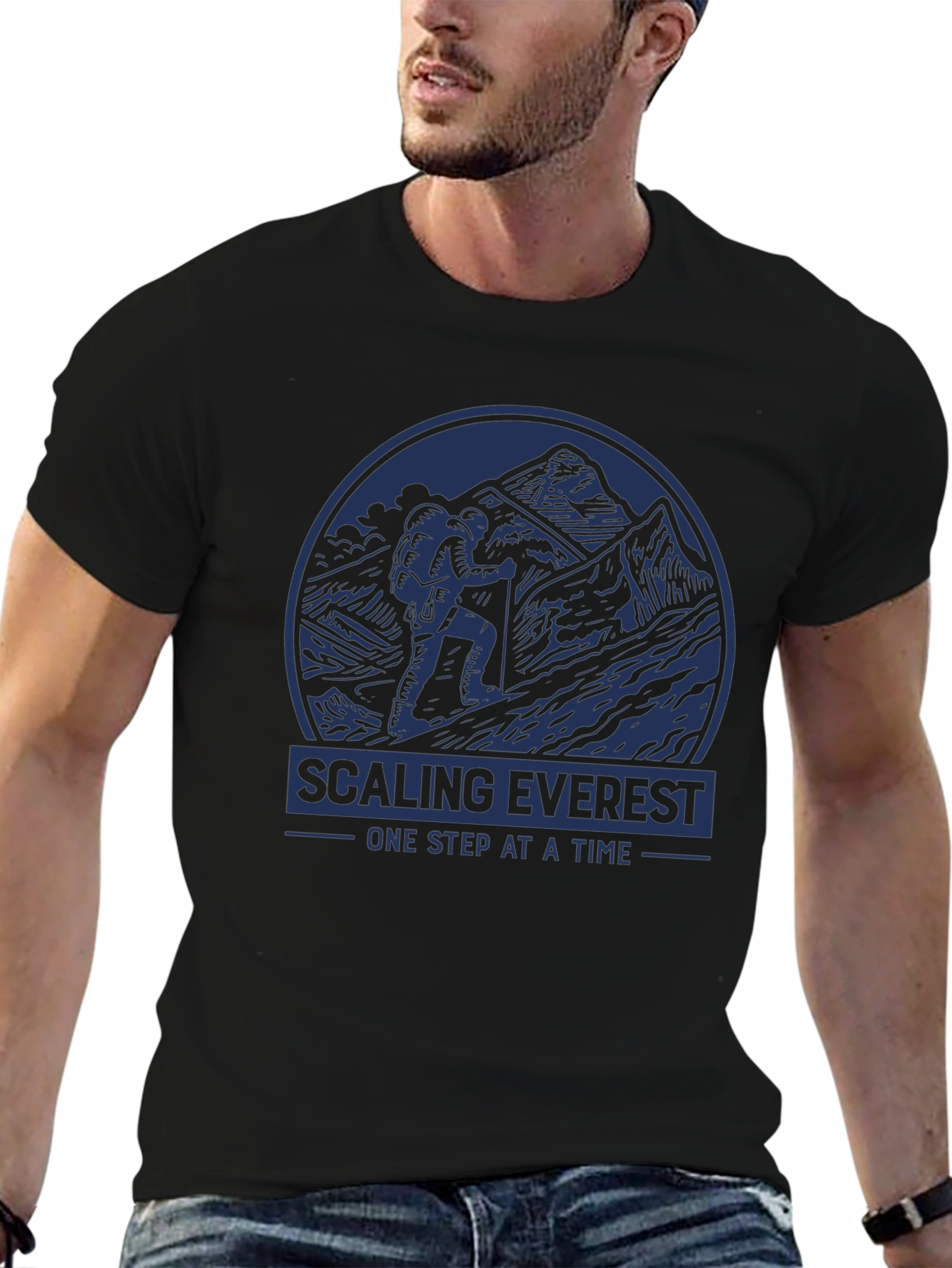 Scaling Everest Graphic Tee - Adventure Awaits!