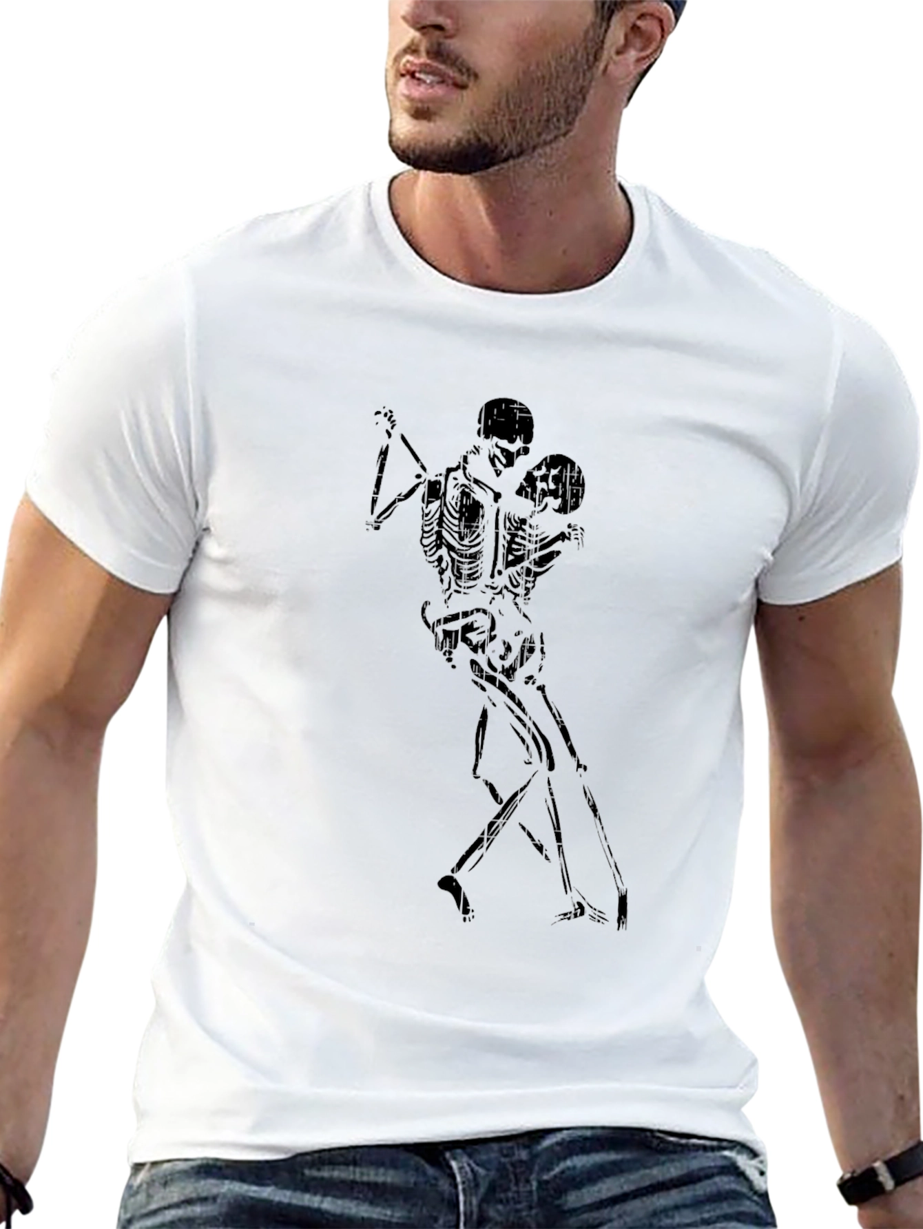 Skeleton Tango Black T-Shirt