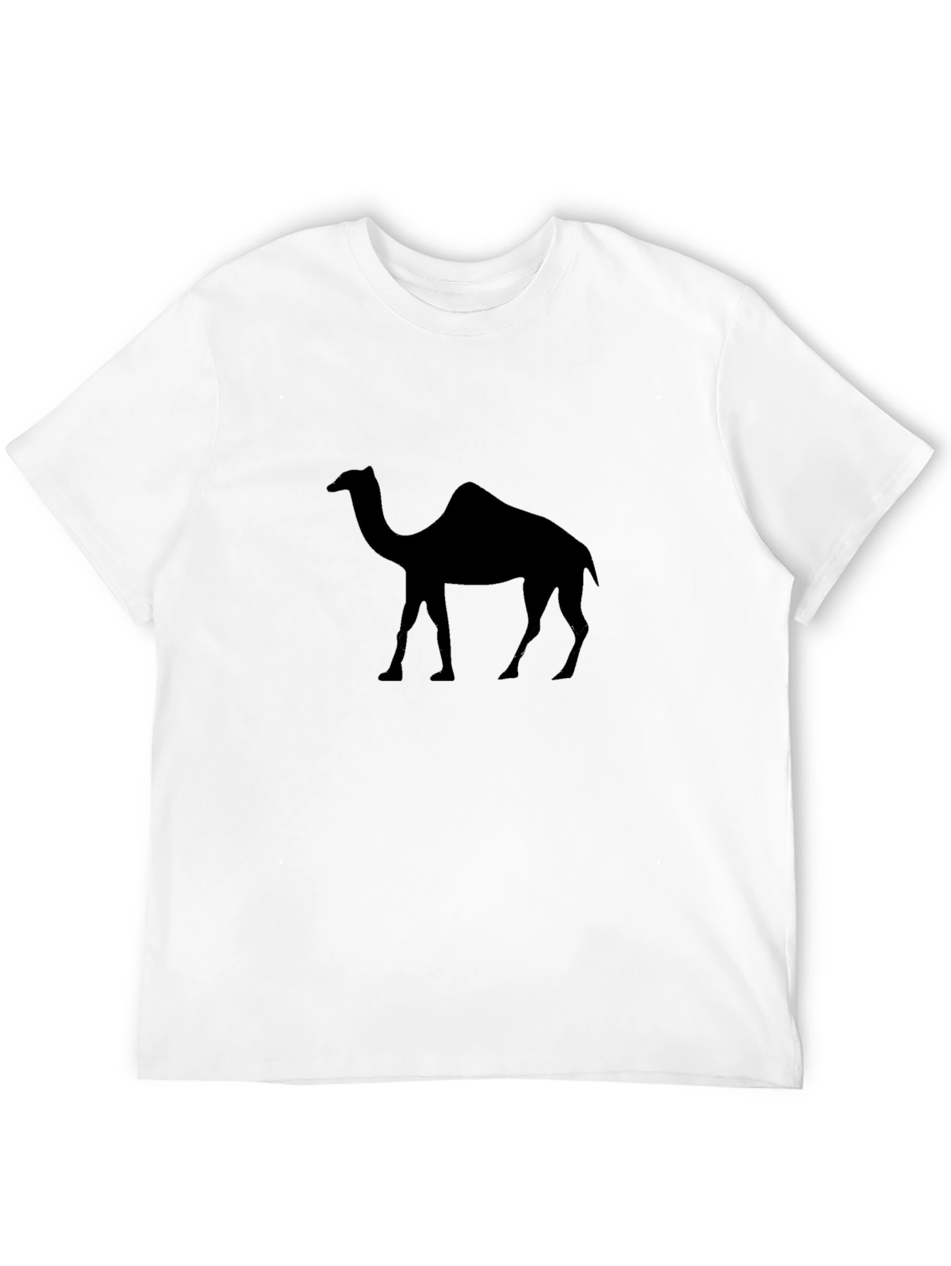 Camel Silhouette Graphic Tee - Mens Black T-Shirt