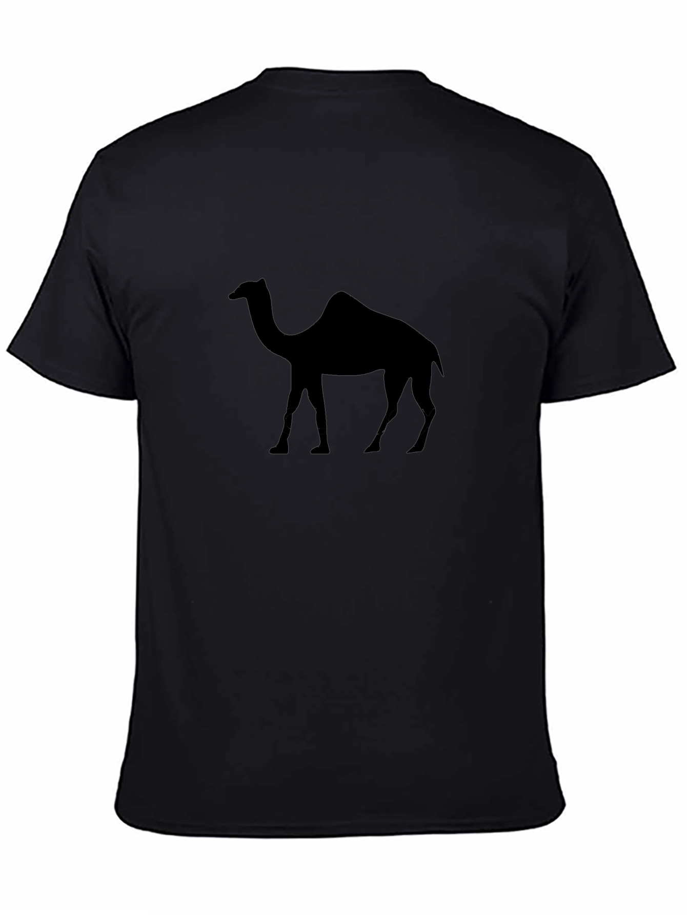 Camel Silhouette Graphic Tee - Mens Black T-Shirt
