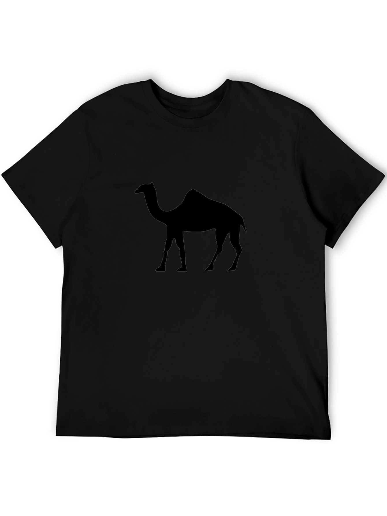 Camel Silhouette Graphic Tee - Mens Black T-Shirt