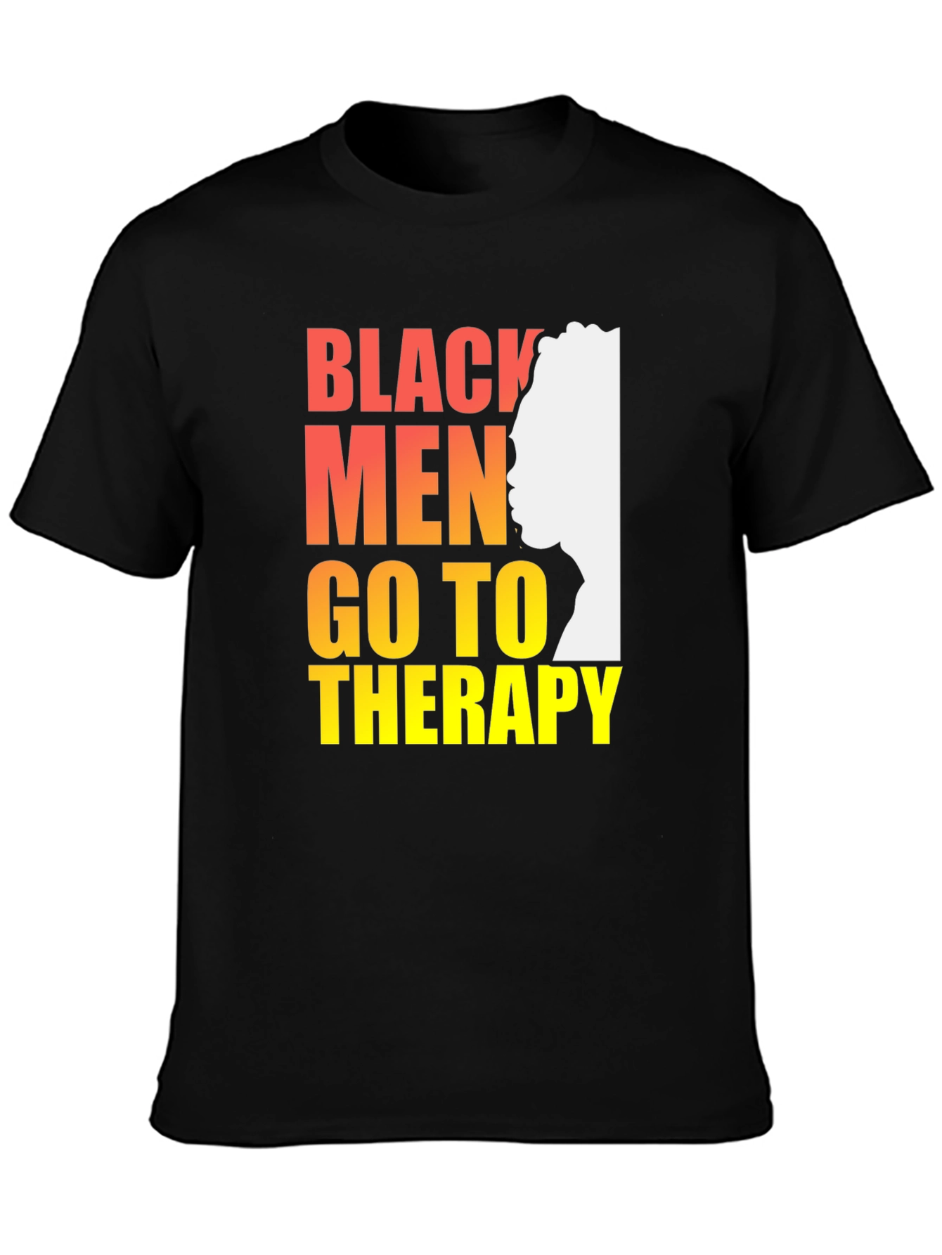 Black Men Go To Therapy Graphic T-Shirt