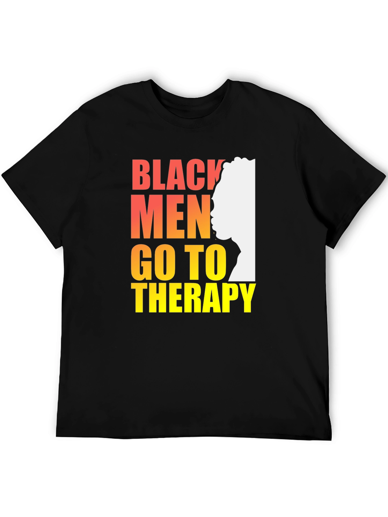 Black Men Go To Therapy Graphic T-Shirt