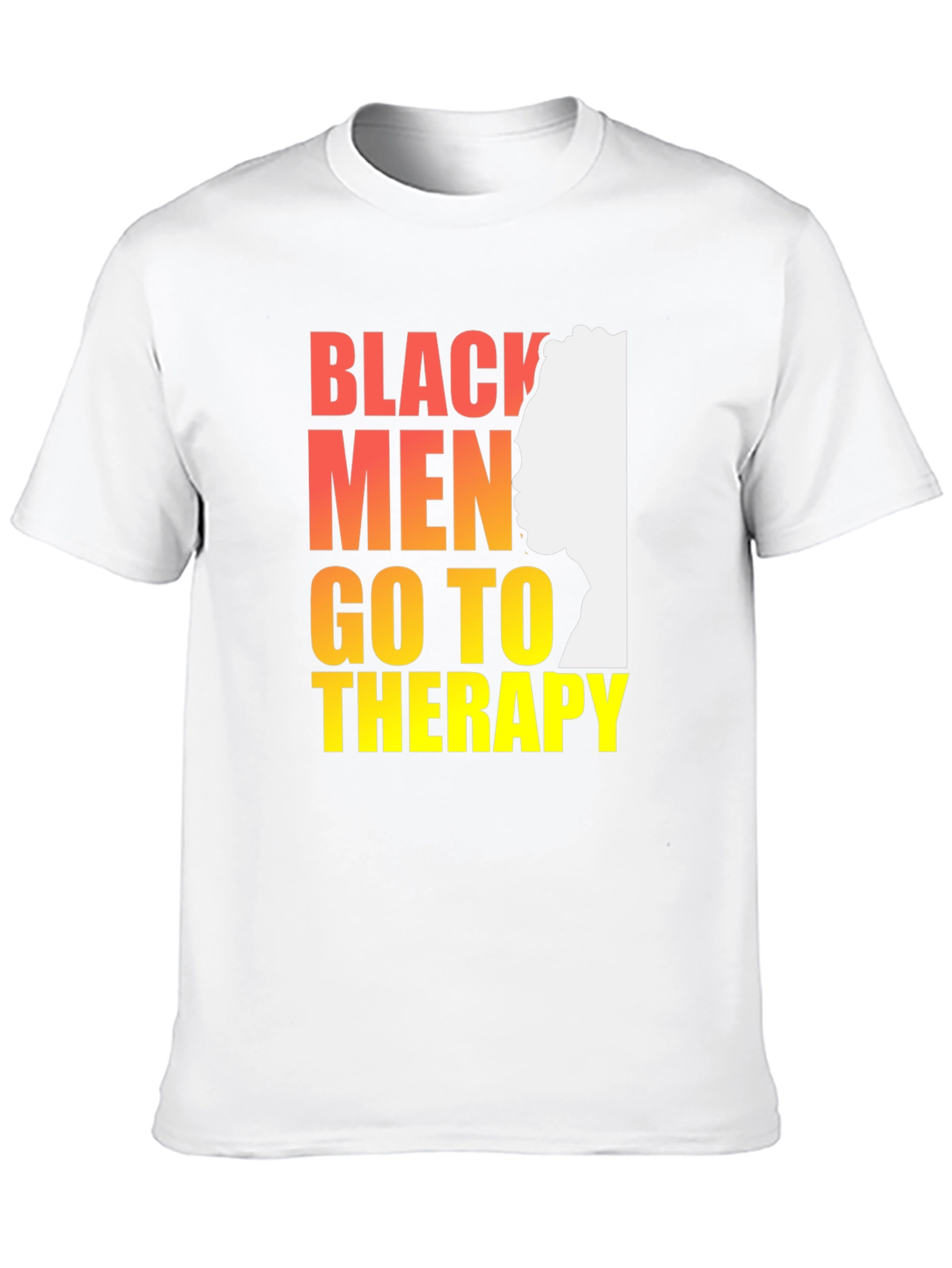 Black Men Go To Therapy Graphic T-Shirt