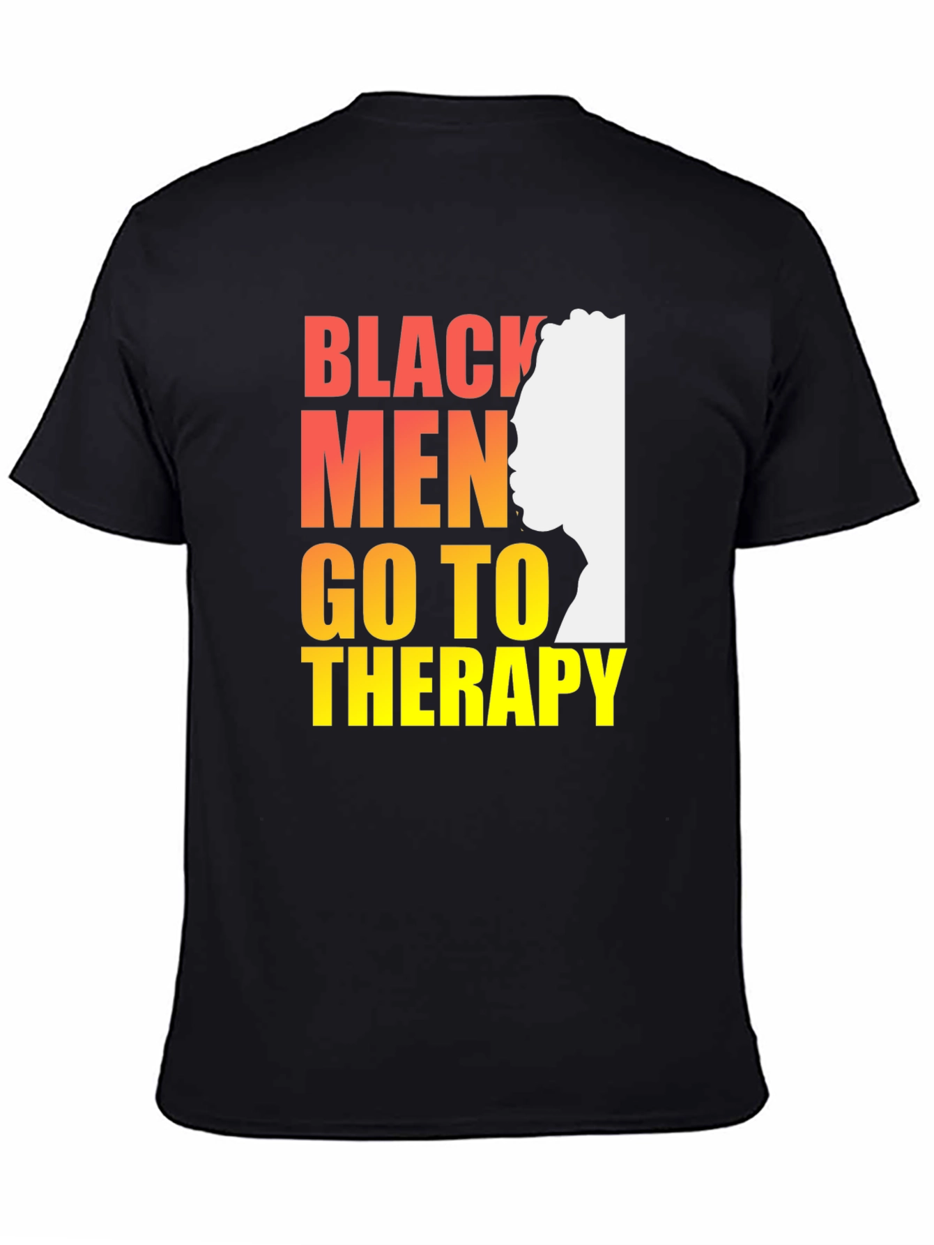 Black Men Go To Therapy Graphic T-Shirt