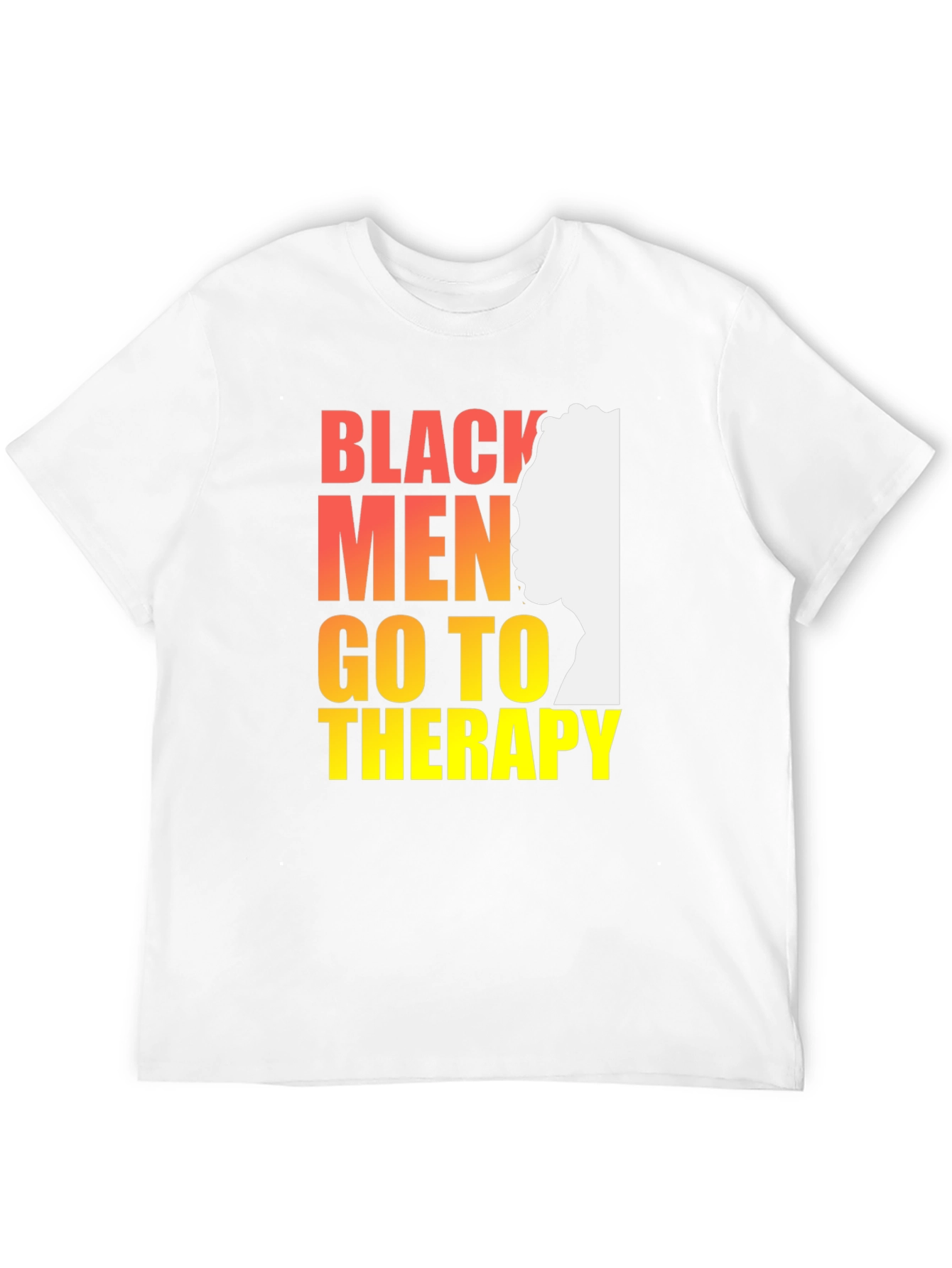 Black Men Go To Therapy Graphic T-Shirt