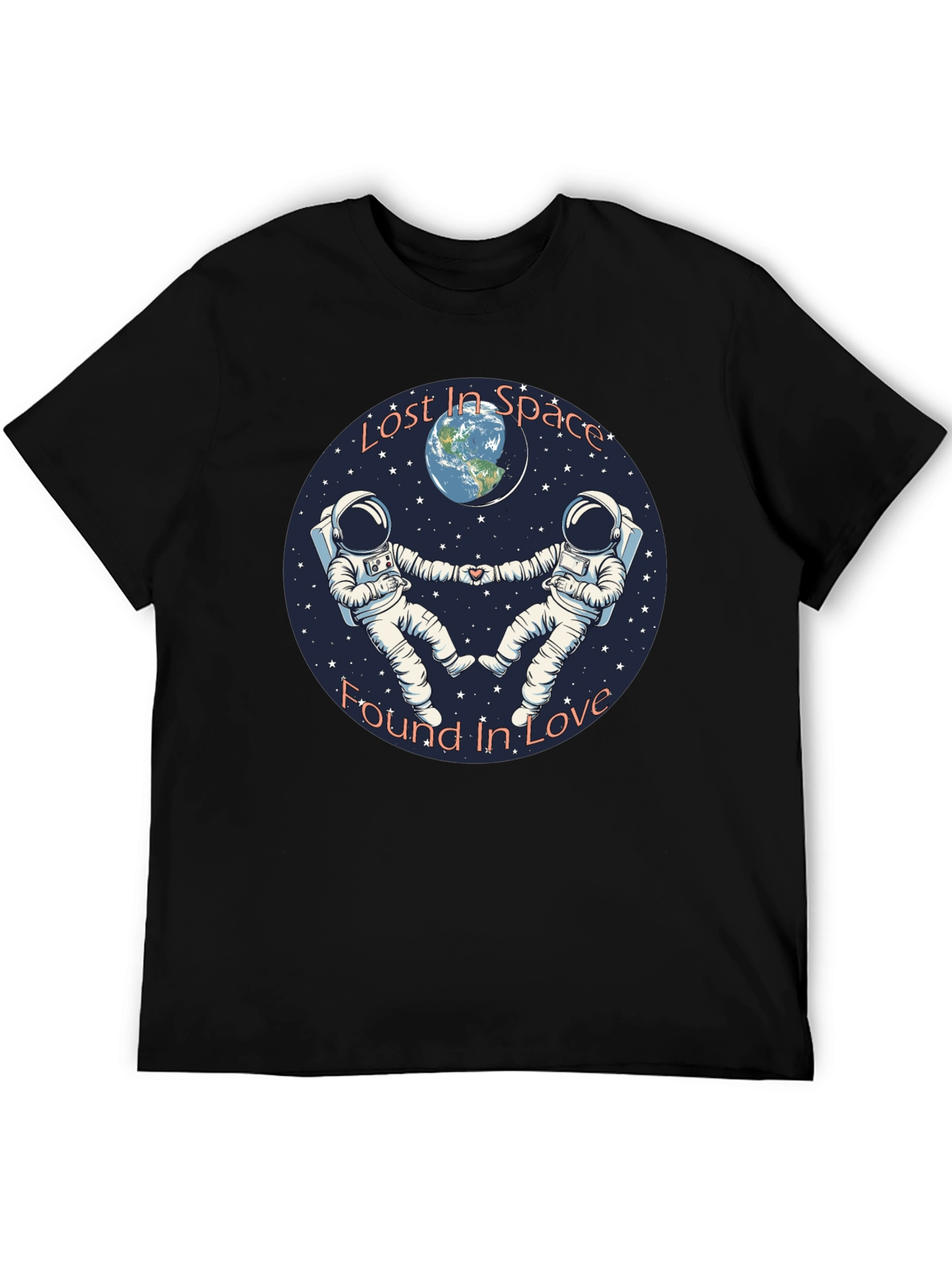 Lost in Space Found in Love Graphic T-Shirt