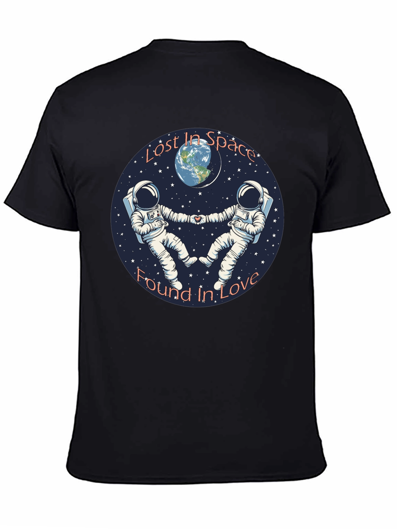 Lost in Space Found in Love Graphic T-Shirt