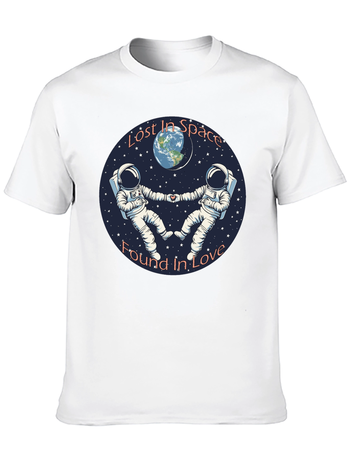Lost in Space Found in Love Graphic T-Shirt