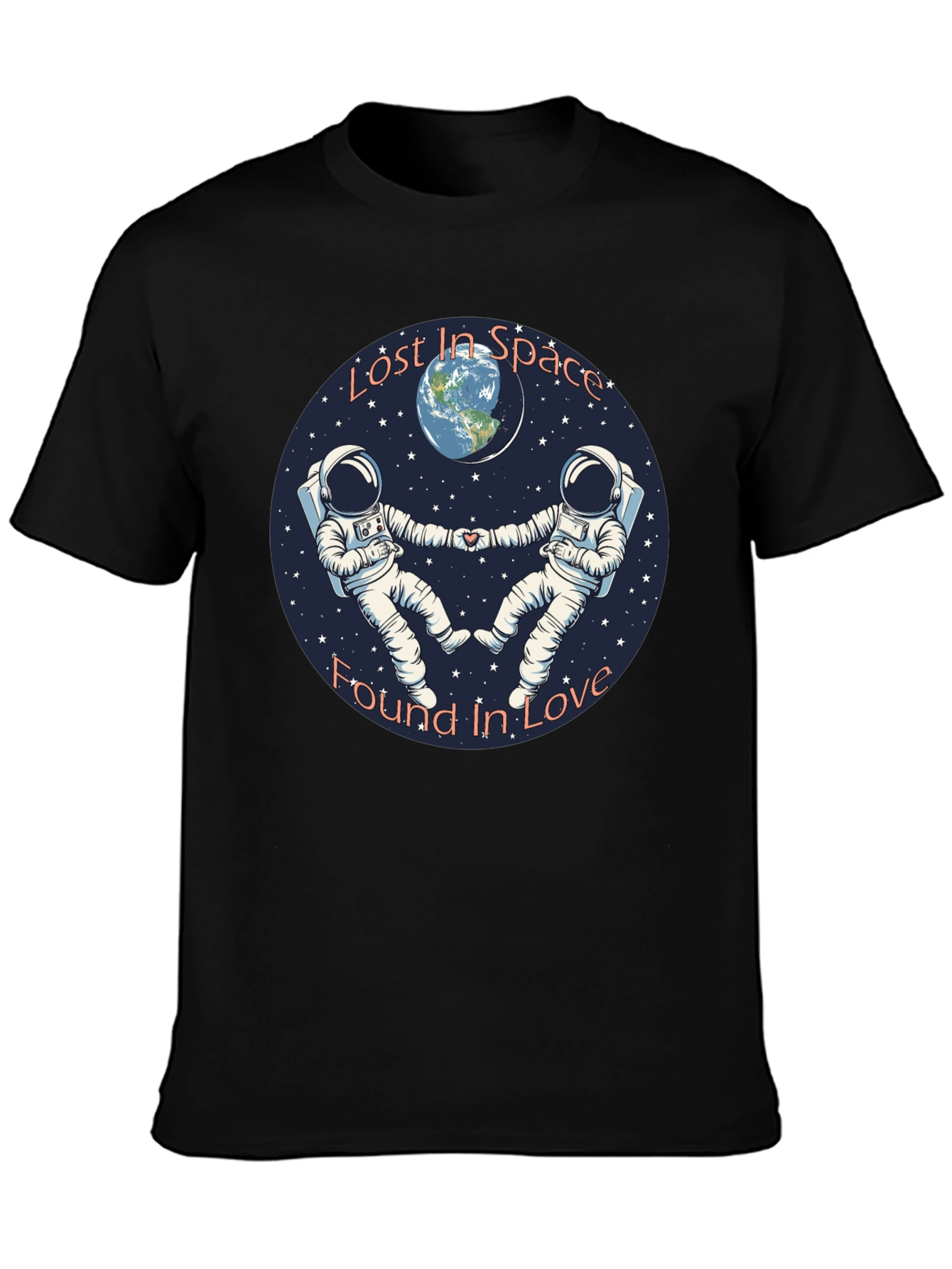 Lost in Space Found in Love Graphic T-Shirt