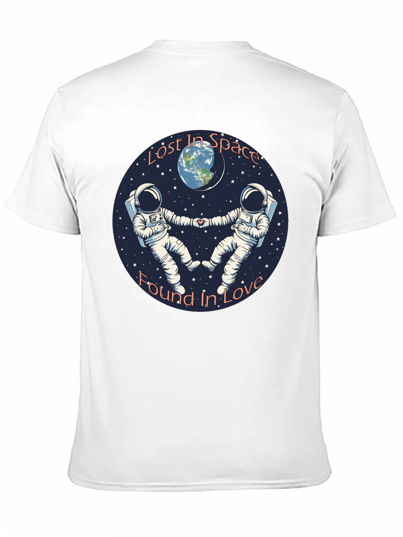 Lost in Space Found in Love Graphic T-Shirt