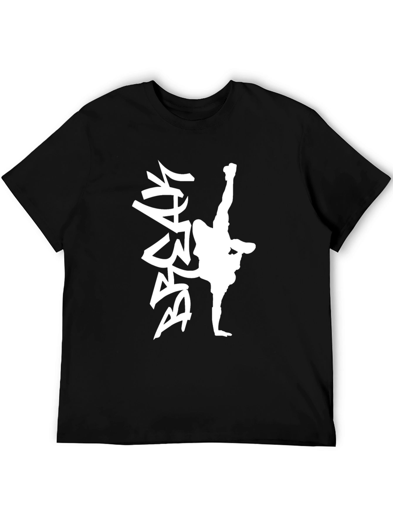 Breakdance Graphic Black Tee