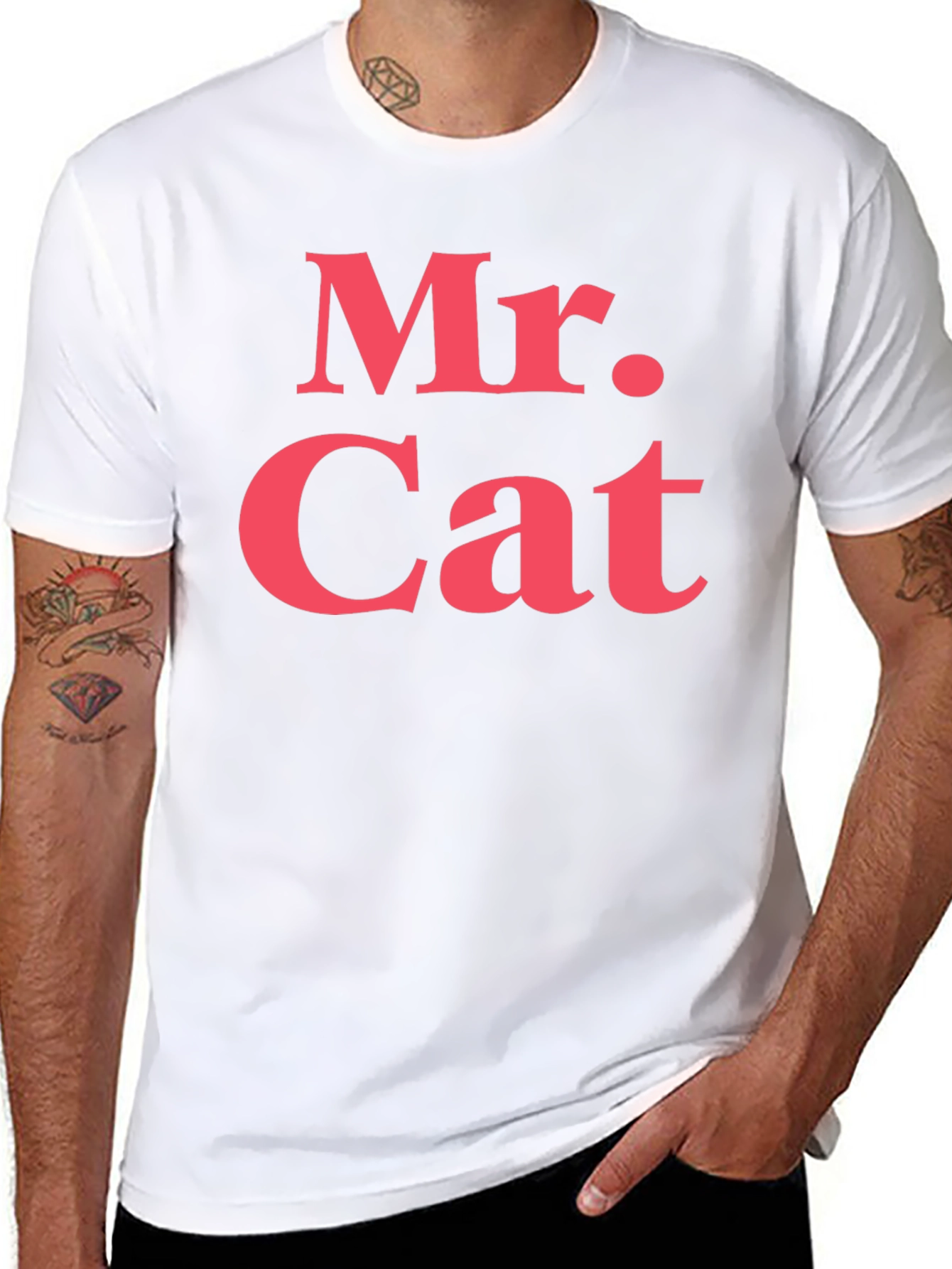 Mr. Cat Funny T-Shirt